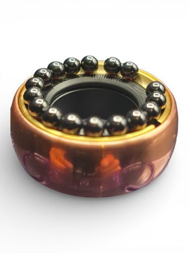 Preview pic of 2 Pack 4mm Moissanite Terp Pearls Grade D Black