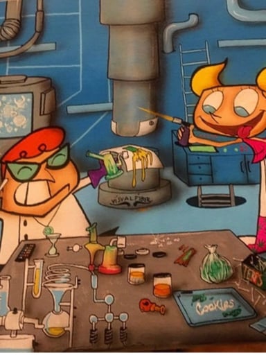 Preview pic of Dexters lab mat