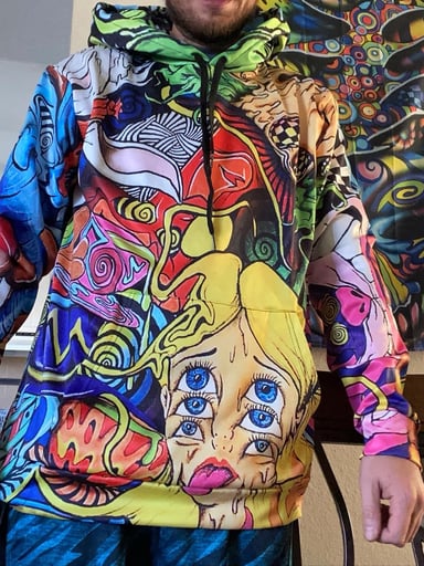 Preview pic of Alice trip hoodie