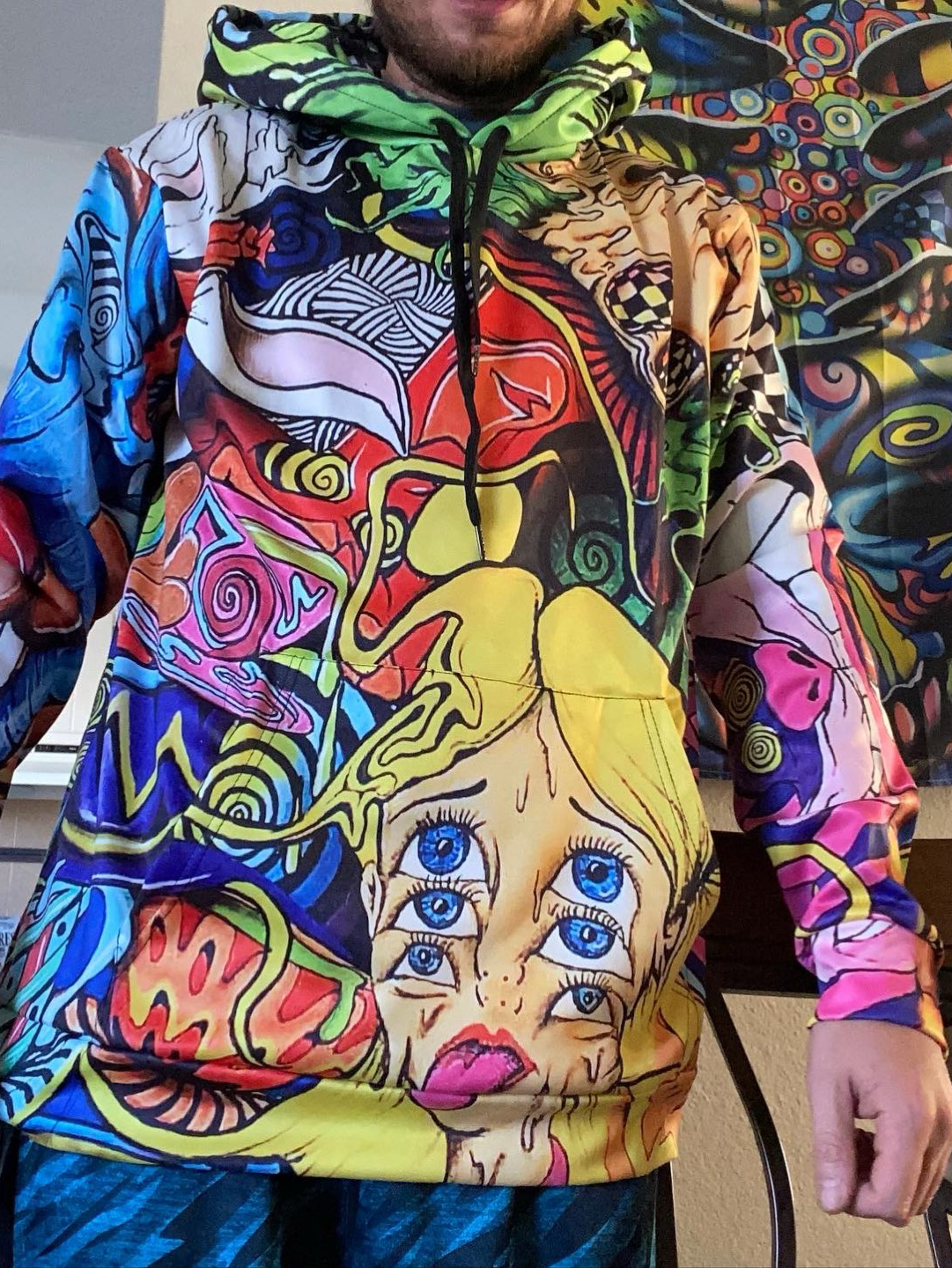 Preview pic of Alice trip hoodie