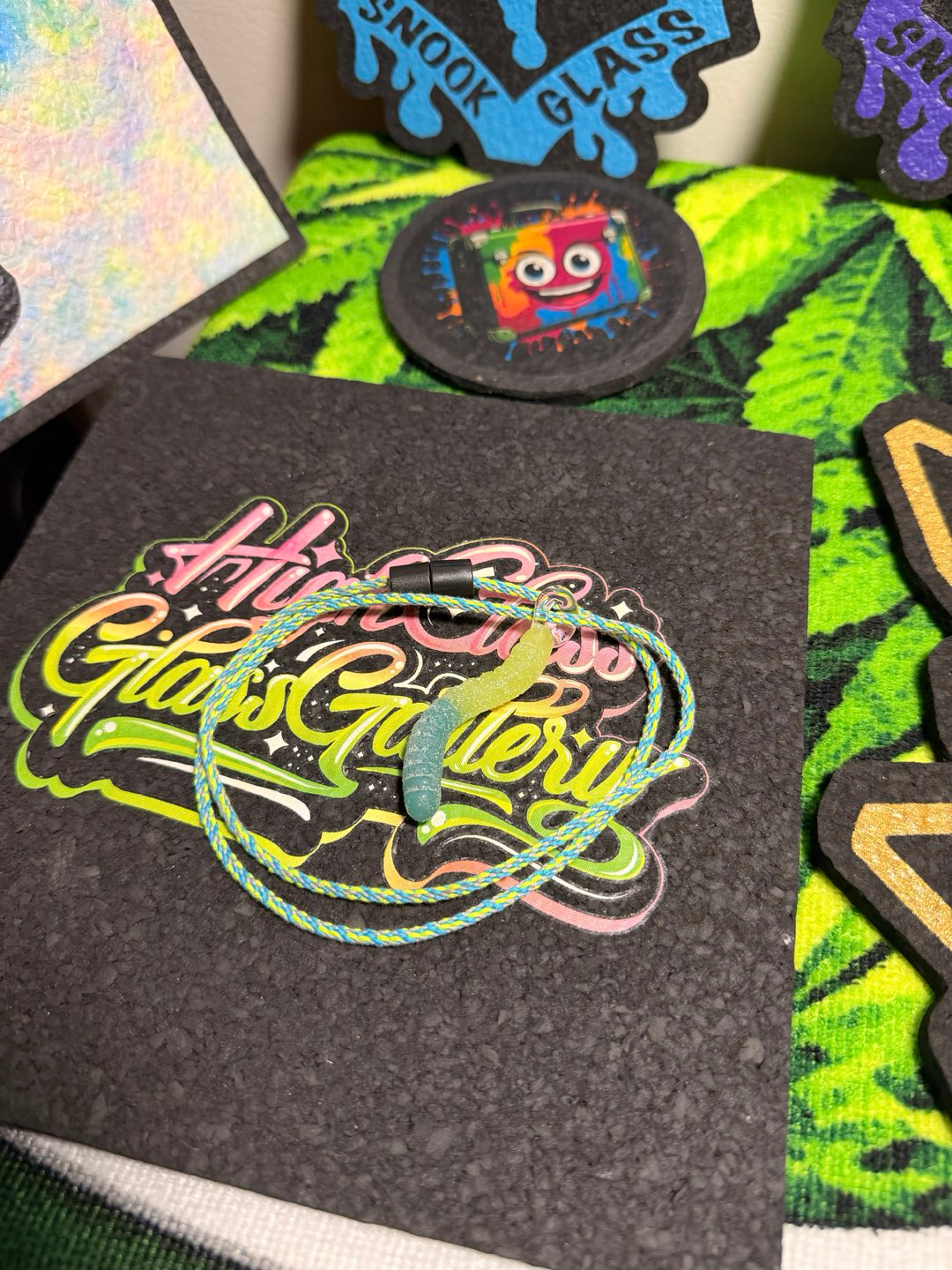Preview pic of Gummy worm pendant