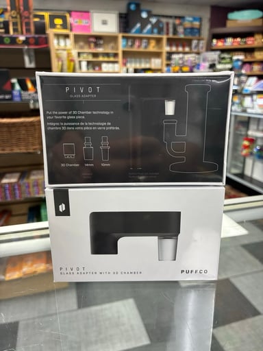 Preview pic of Puffco pivot glass adapter with 3D chamber