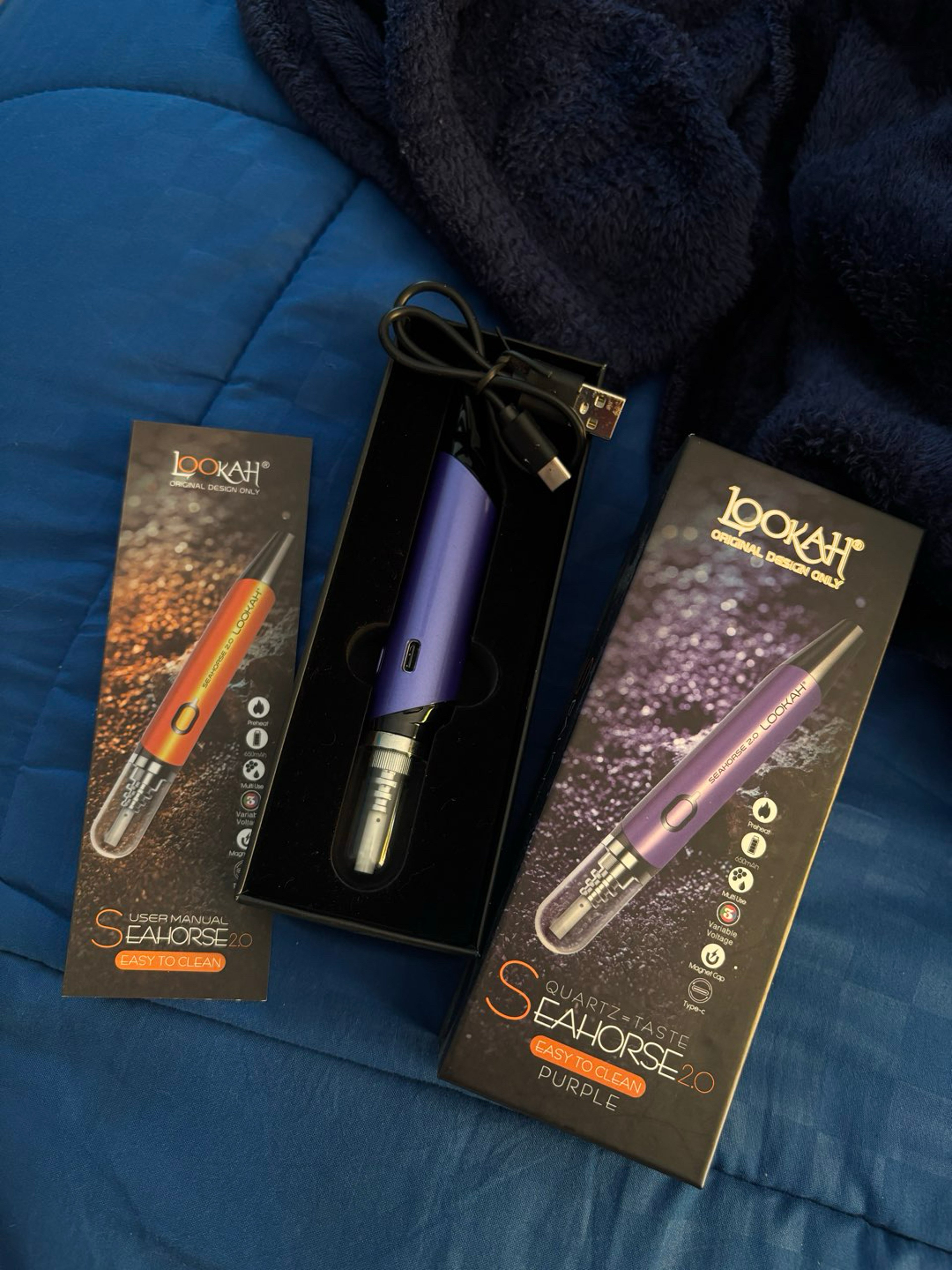 Preview pic of LOOKAH Purple Electric Seahorse 2.0