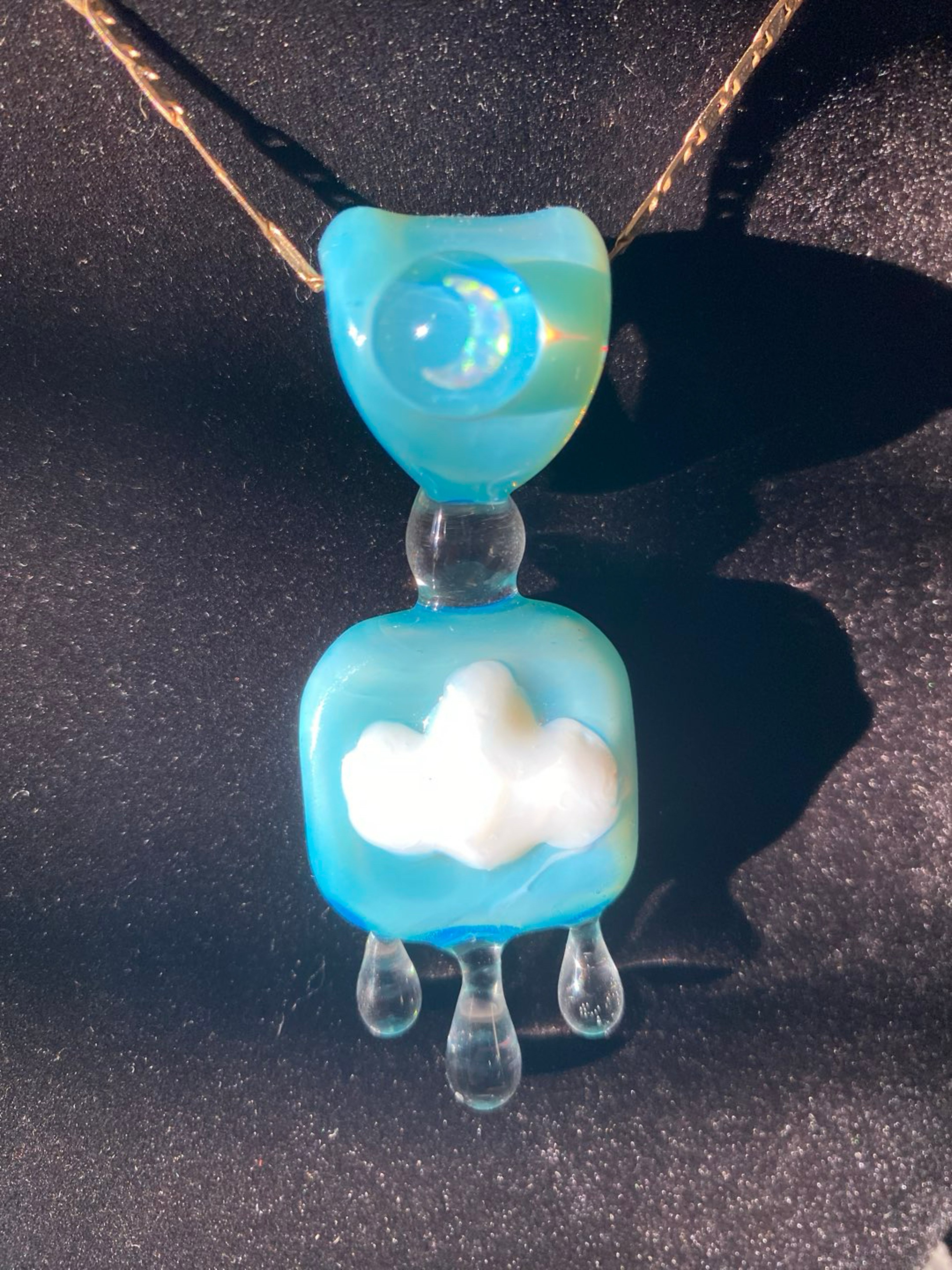 Preview pic of Drippy Tile Pendant