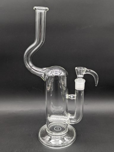 Preview pic of GREEK GLASS DUAL GRID NATTY NECK W/ OPAL