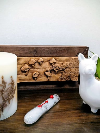 Preview pic of Cupids arrow chillum bat Valentine's Day theme