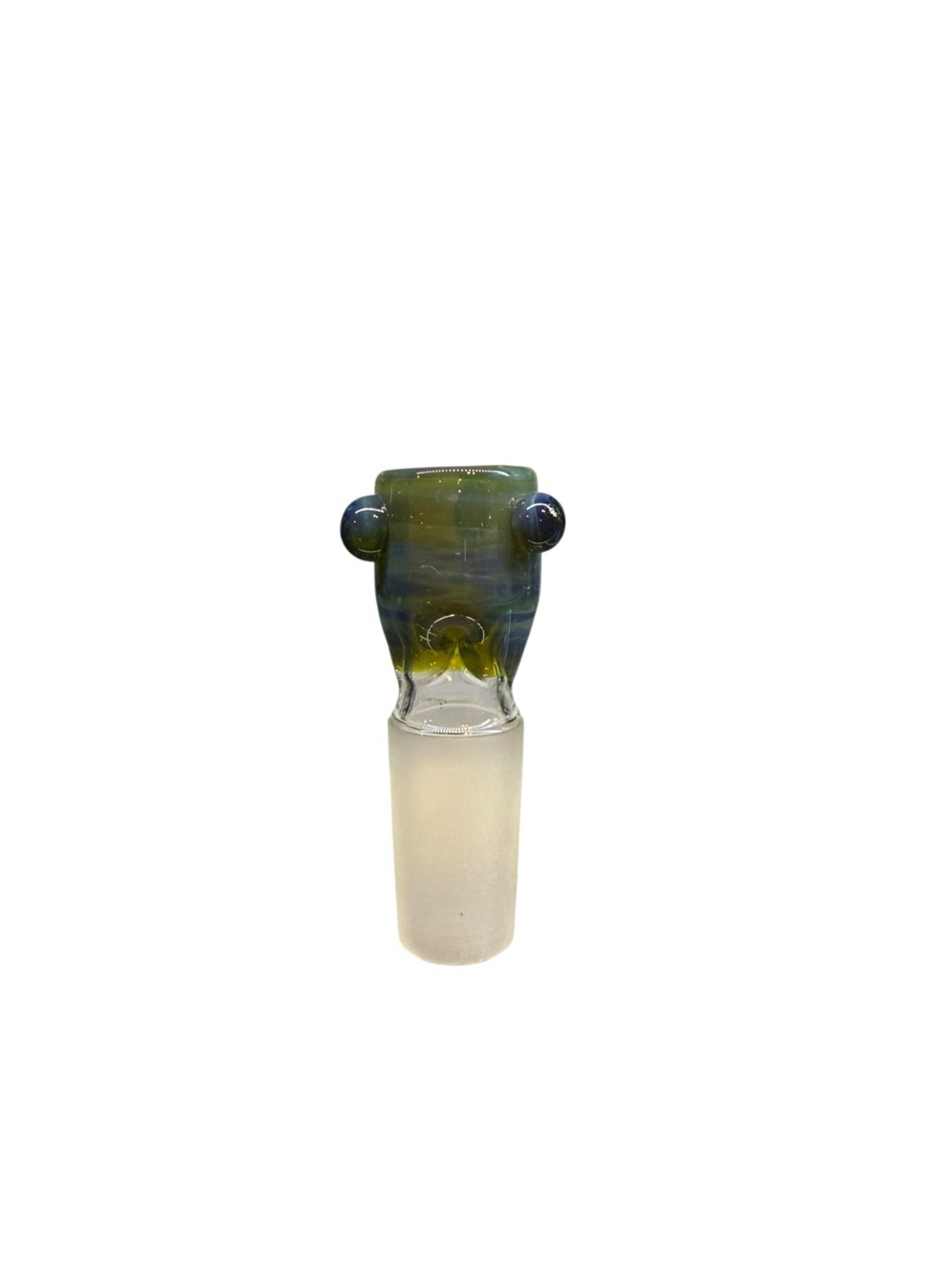 Preview pic of 14mm Pinched Screen Bowl by Mustard Glass