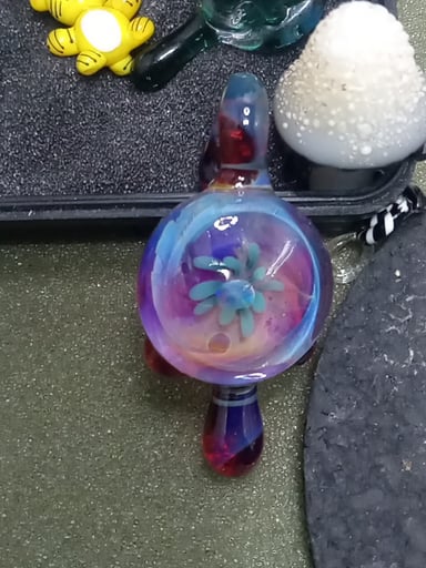 Preview pic of Collectible Heady Glass Implosion Pendant
