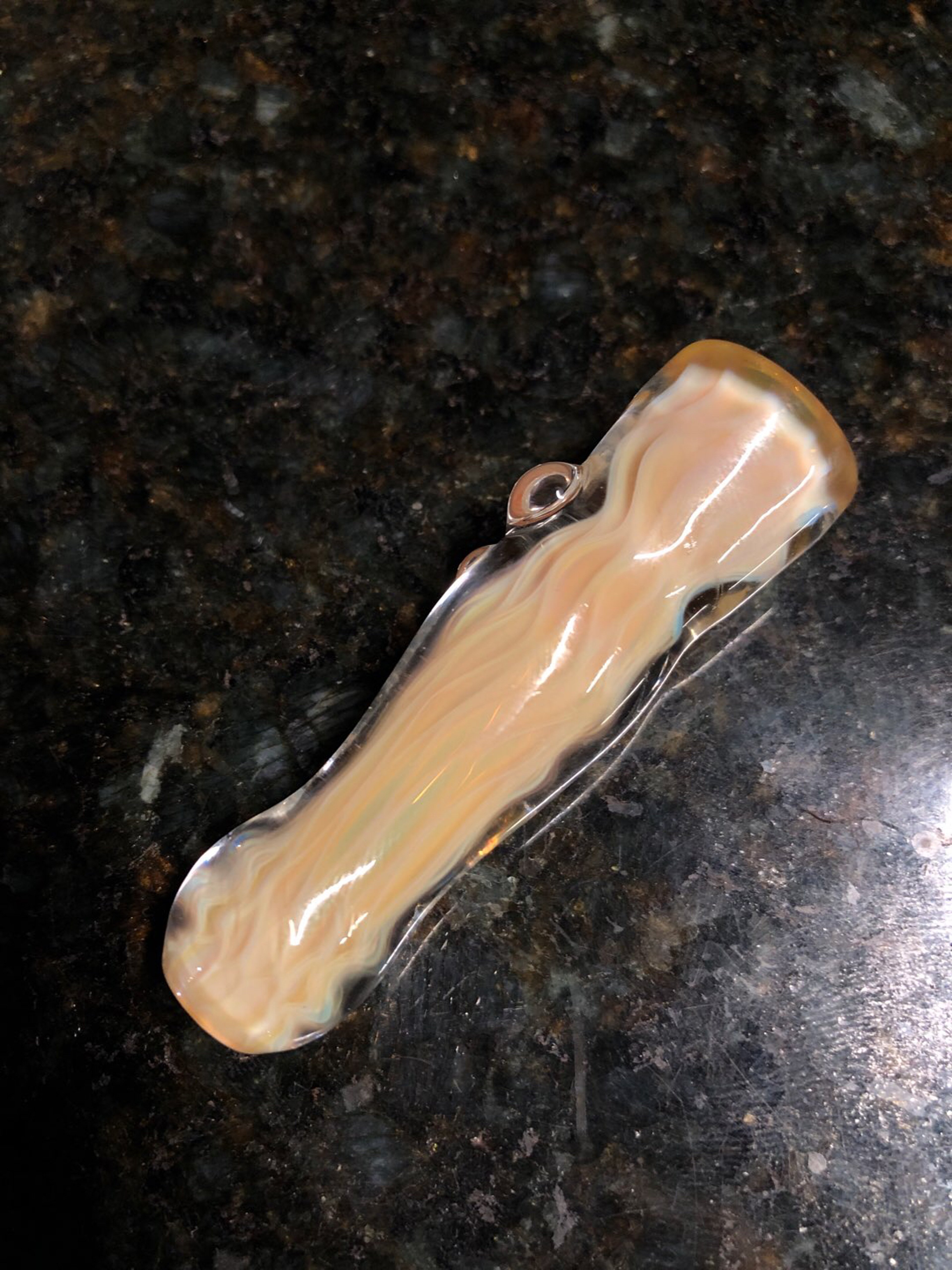 Sliver fume honeycomb chillum image 0