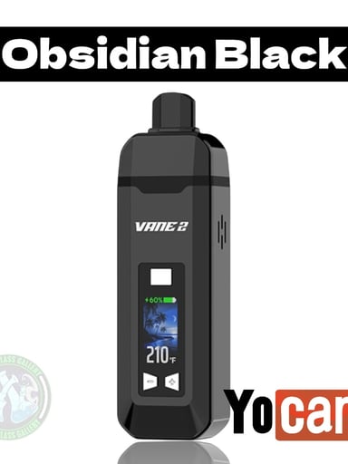 Preview pic of YoCan - Vane 2 - Obsidian Black - Dry Herb Vaporizor
