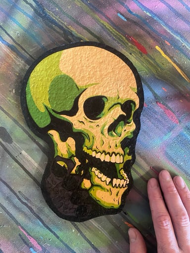 Preview pic of Skull mat