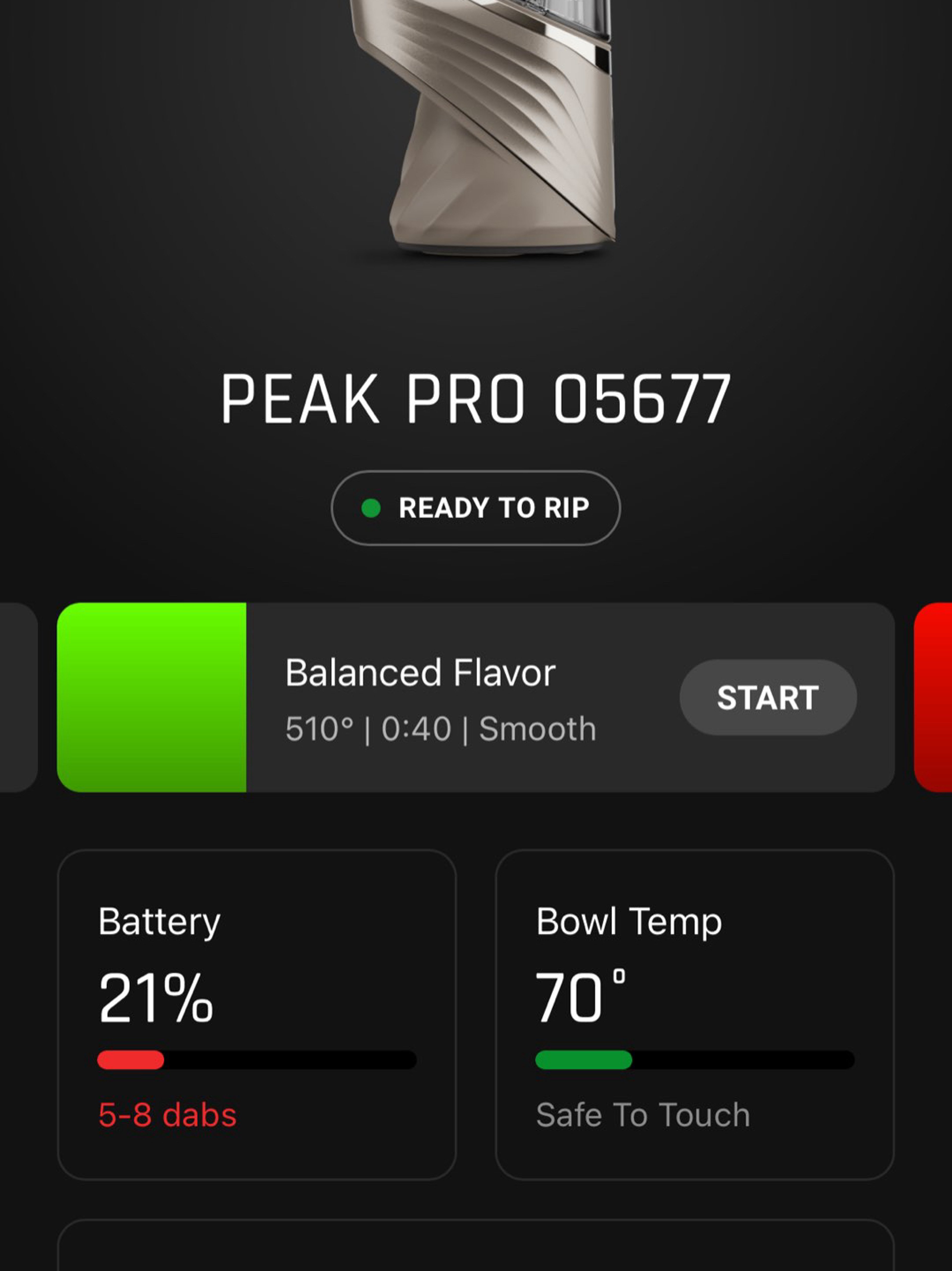 Preview pic of Peak Pro limited edition