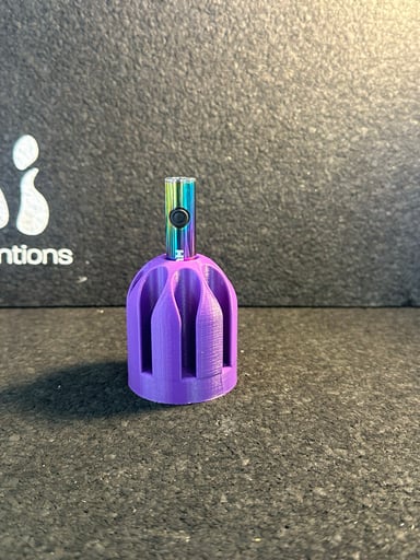 Preview pic of High Intentions Prints Cart Caddy Purple