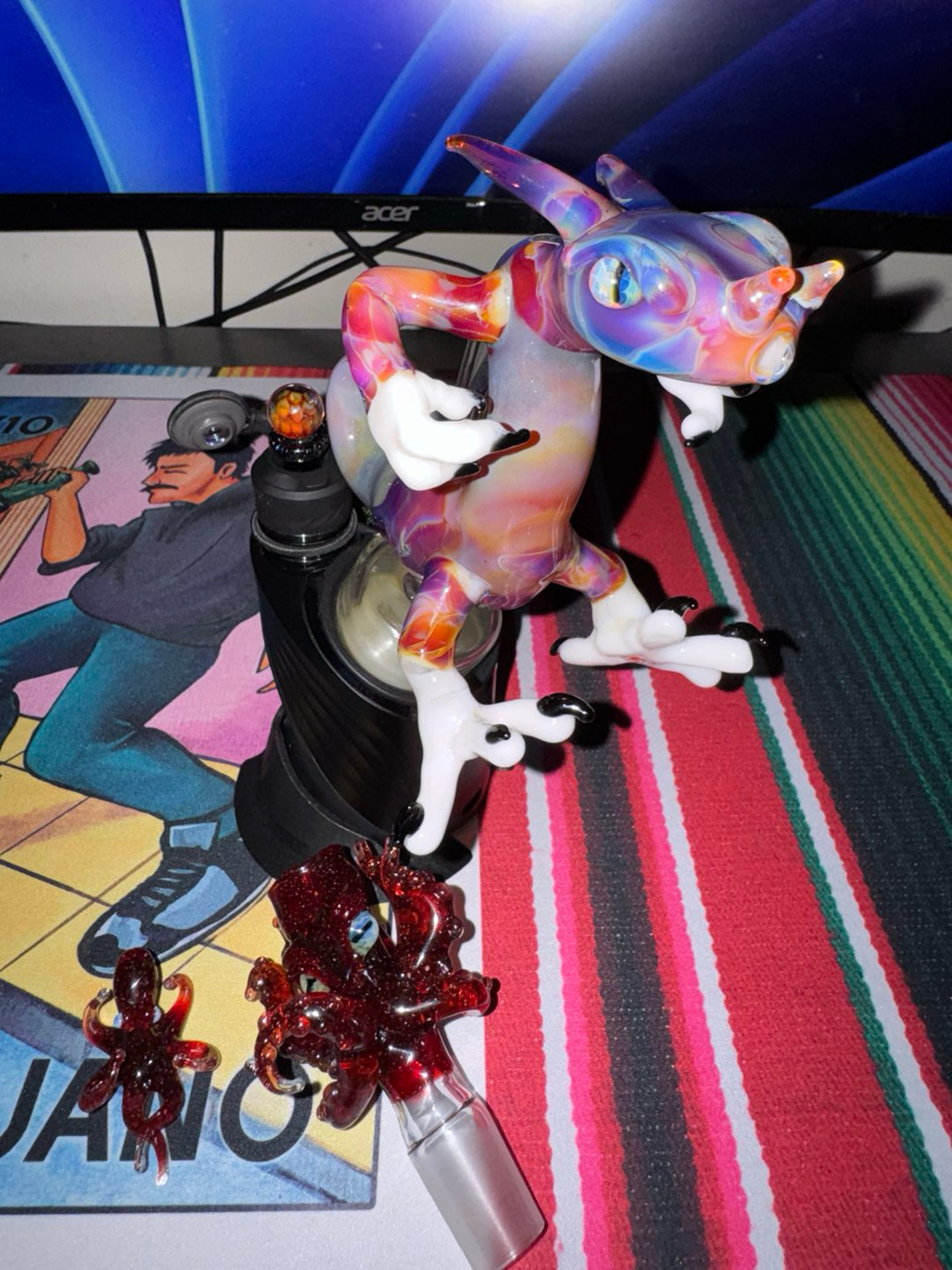 Dragon/salamander puffco wet top image 0