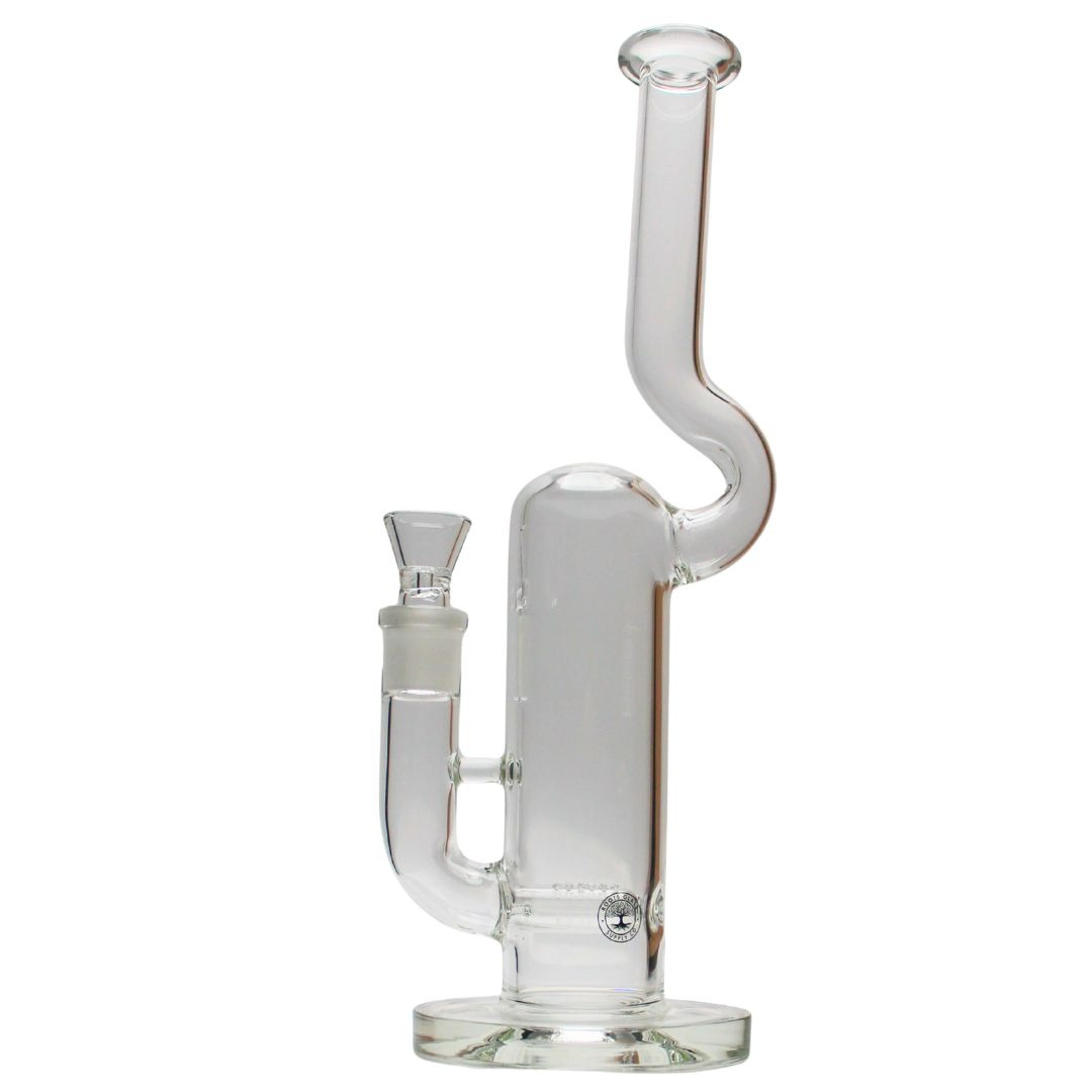 Preview pic of Roots Glass 16″ Stemless Gridded Stemline w/ Natty Neck