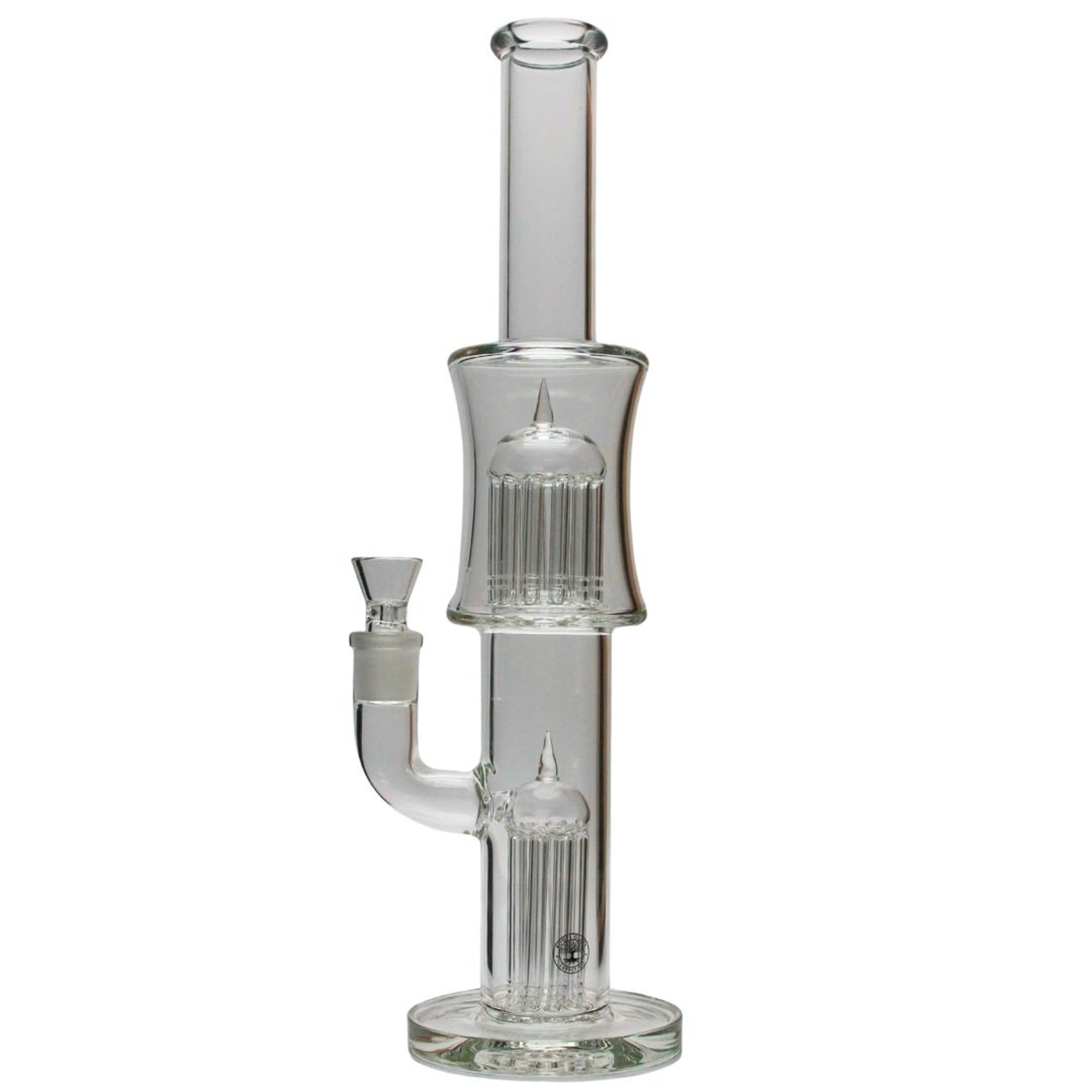 Preview pic of Roots Glass 16″ Stemless Double Tree Perc Tube