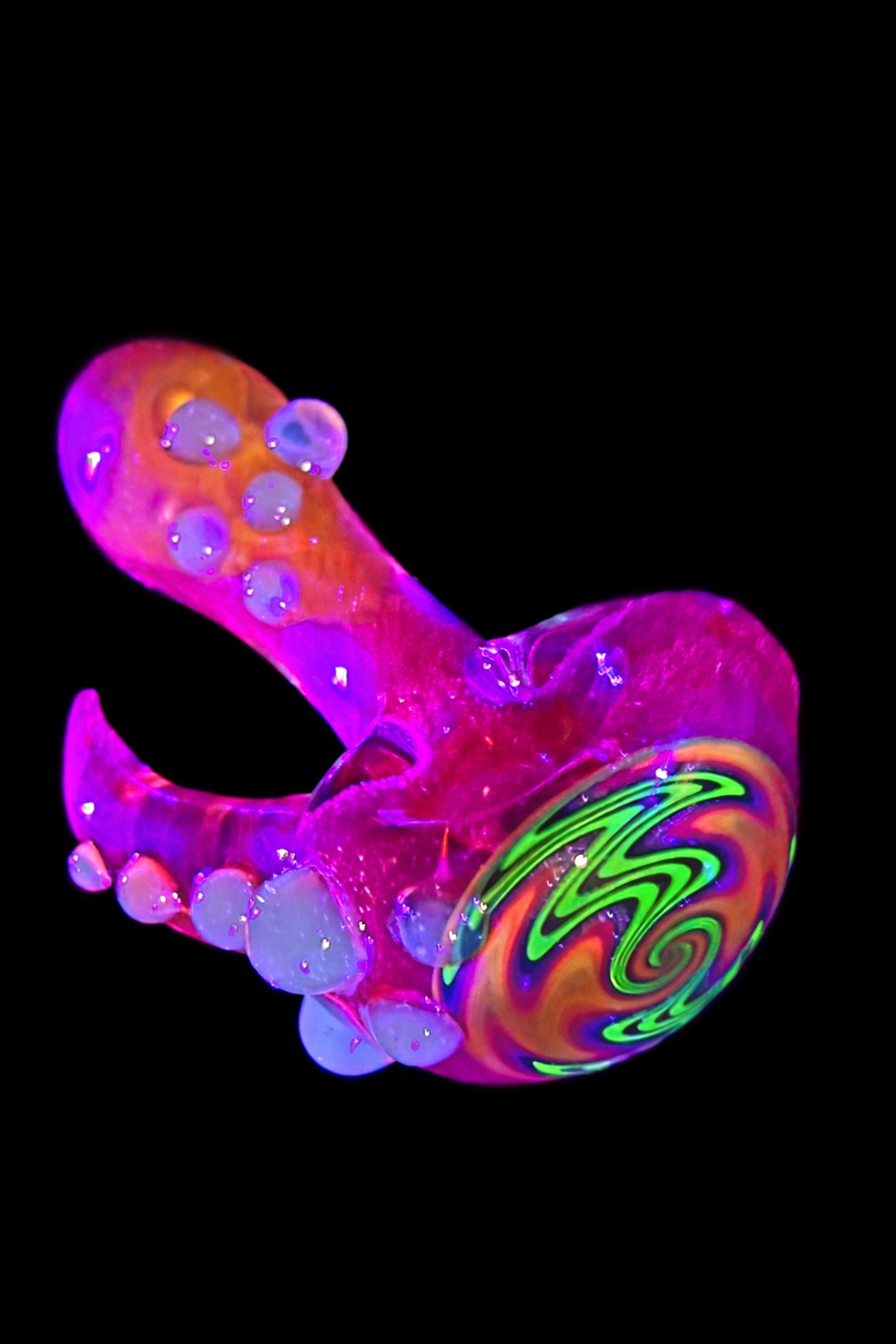 Preview pic of Uv Reactive Wig Wag Pipe With Horn