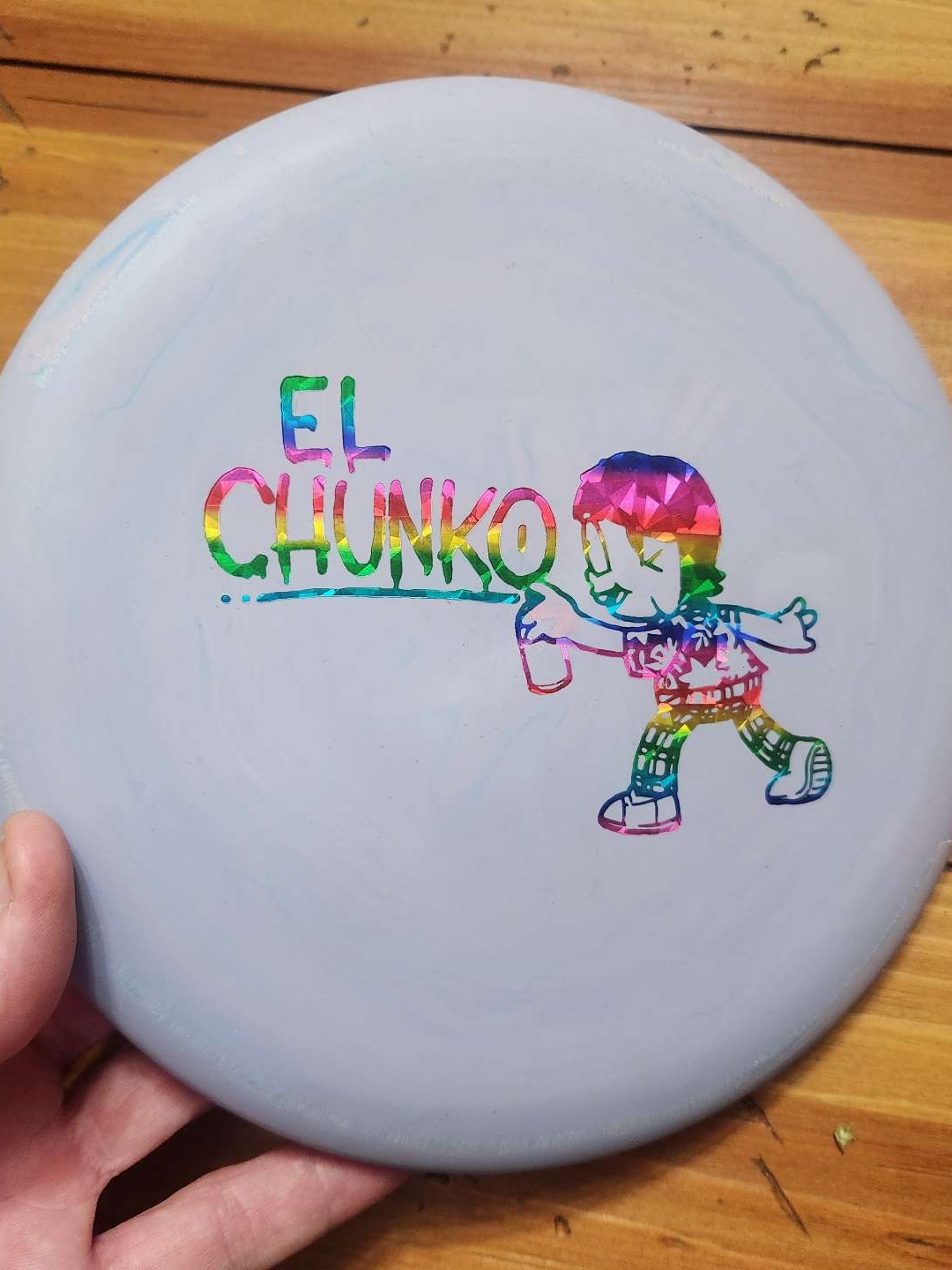 Preview pic of Chunk Glass Gateway Wizard 4S Putter el chunko graffiti jelly bean hot stamp
