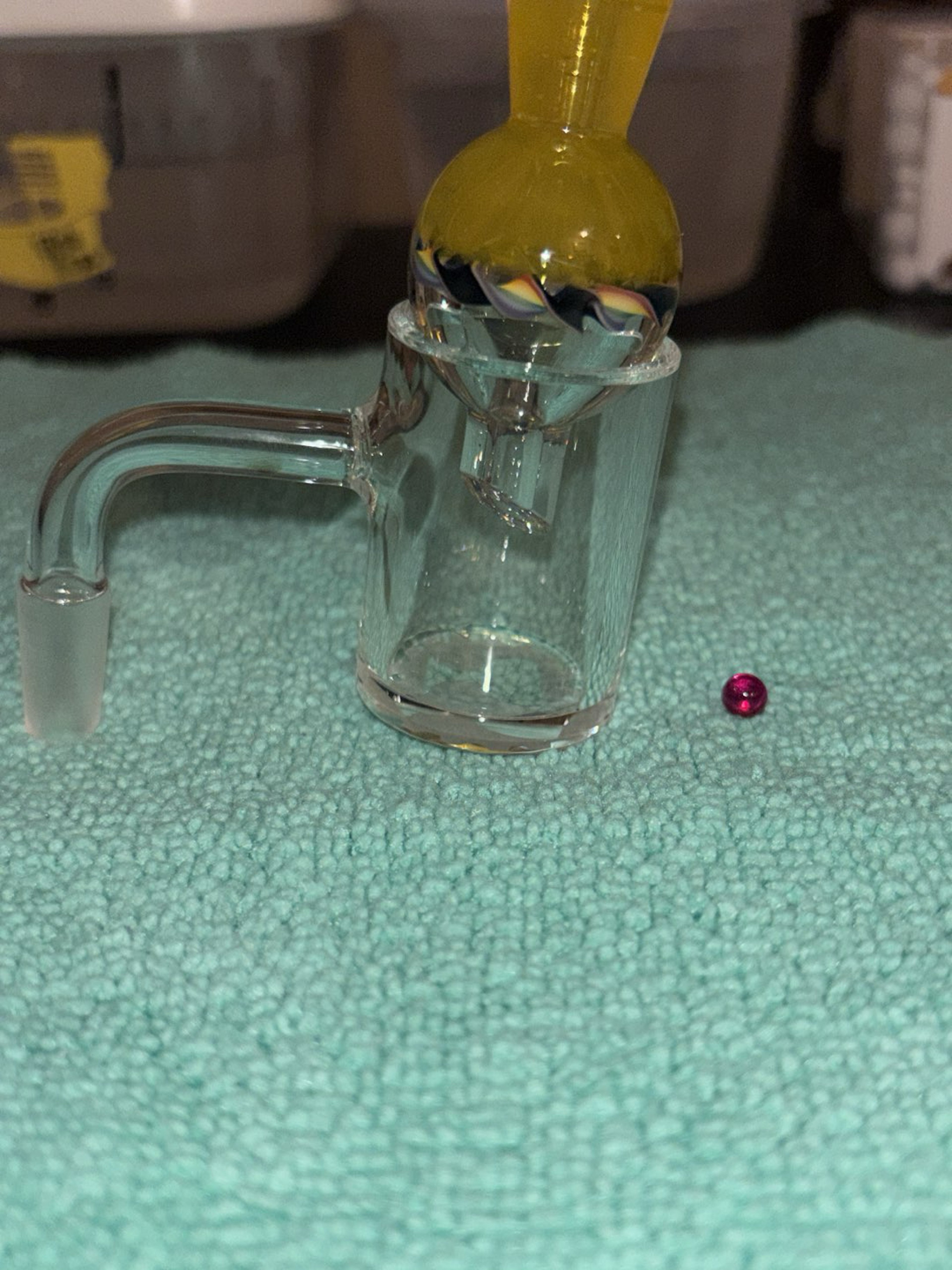 Preview pic of Partially Used Toro Grail W Custom Ball Cap & Ruby Pearl