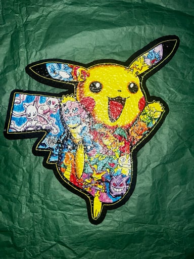 Preview pic of Pikachu forever rising moodmat