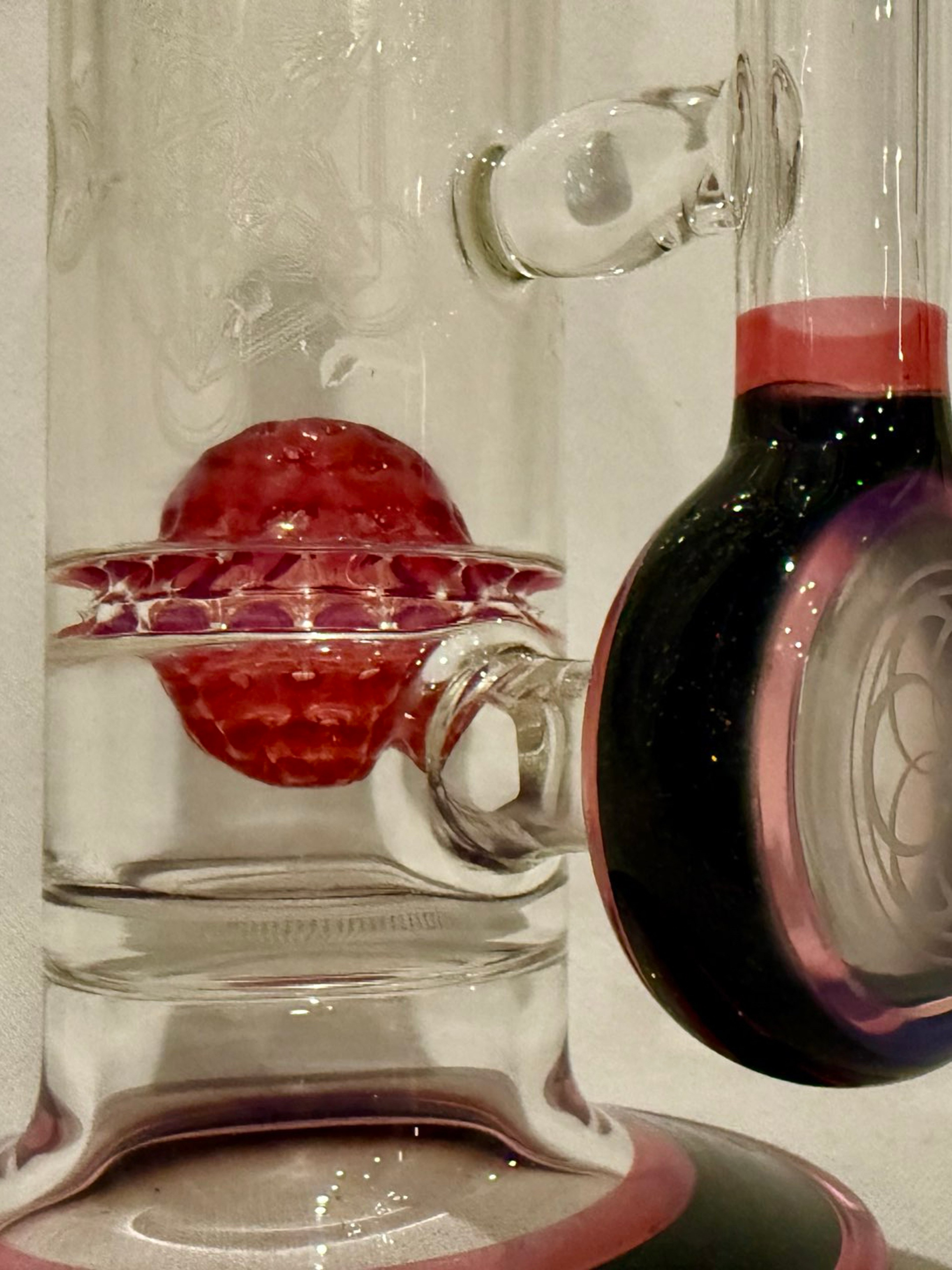 Preview pic of Worked SoL-50 Lace-Sphere, Telemagenta