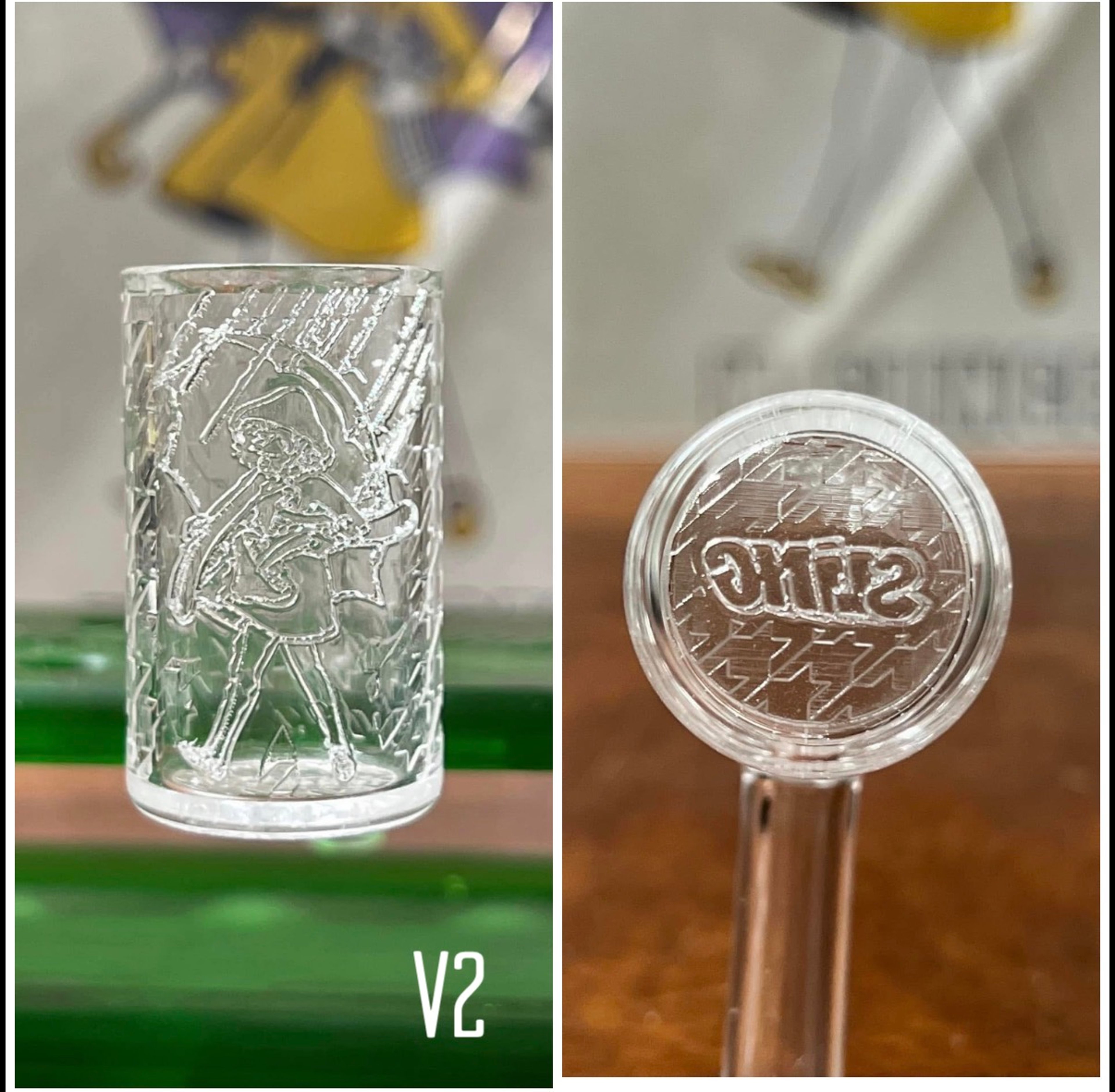 V2 Slinger Mushroom Girl & Houndstooth Banger image 0