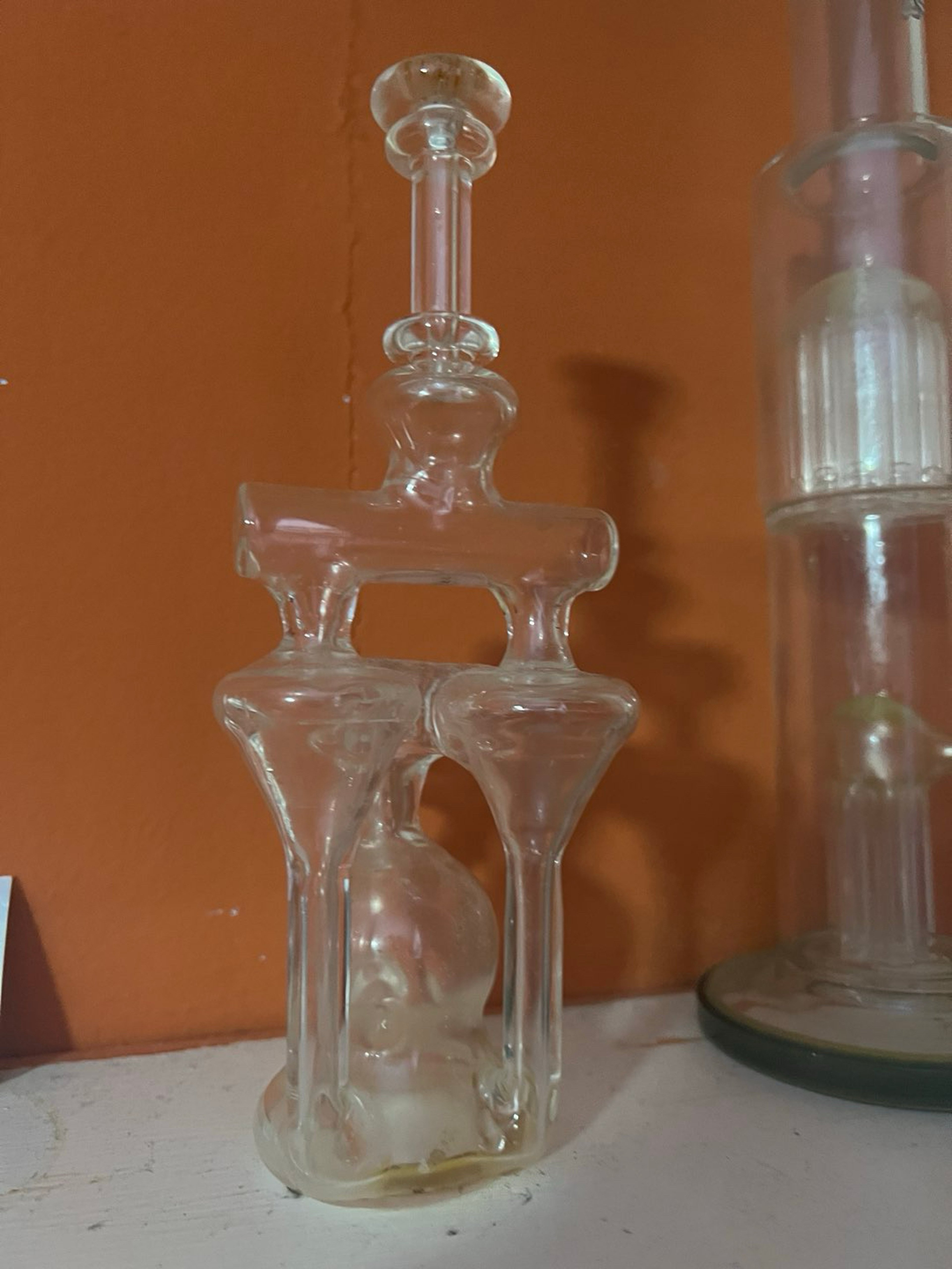 Jake’s glass double barrel recycler image 0