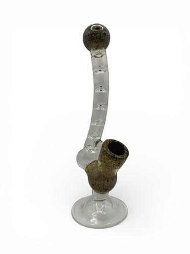 Preview pic of 8”  Healthstone Glass Stand Up 7 Inner Cooler  Frit Sherlock
