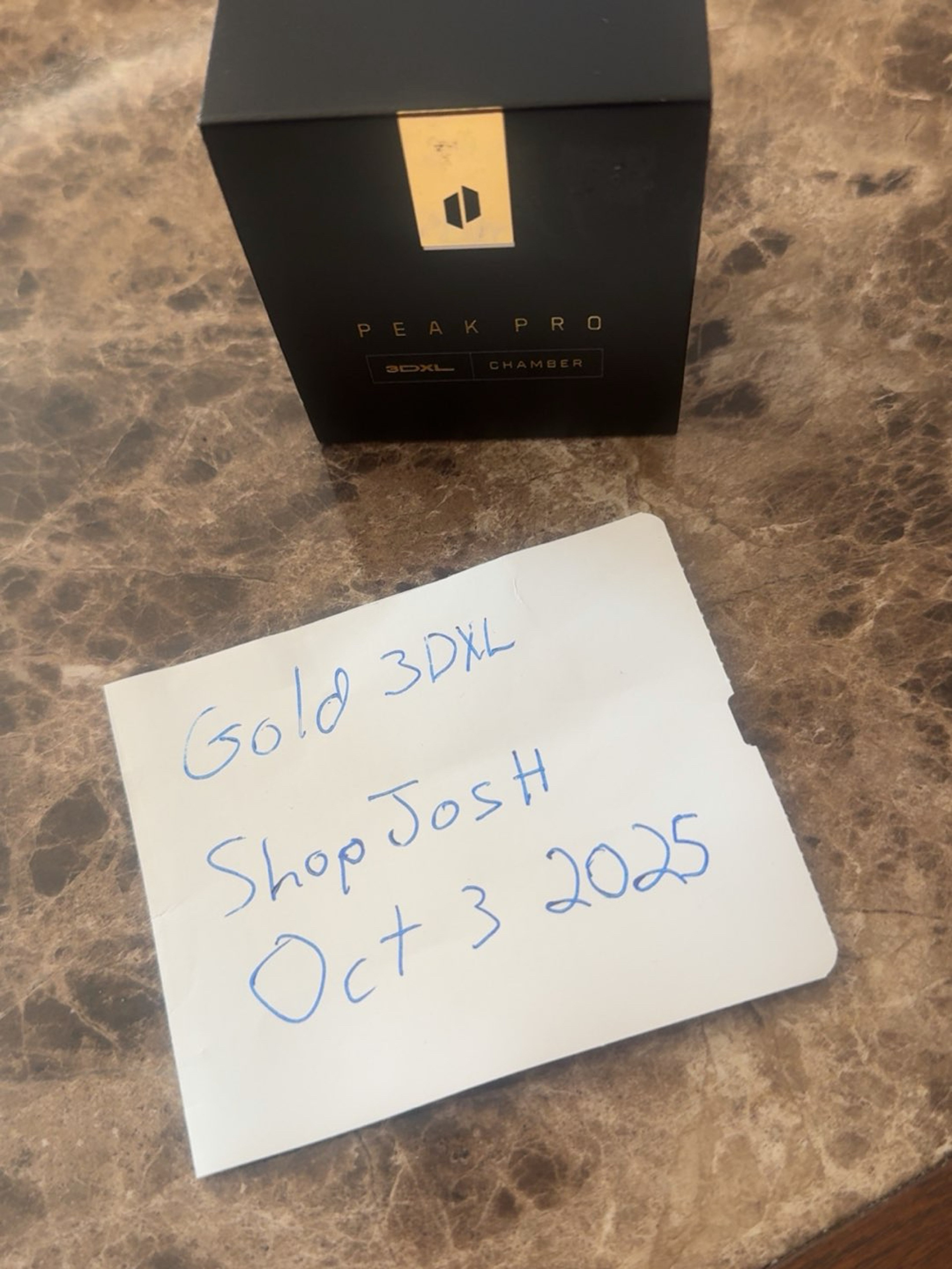 Puffco Gold 3DXL Chamber     READ DESCRIPTION image 0