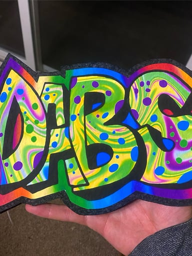 Preview pic of Dabs  graffiti dabmat