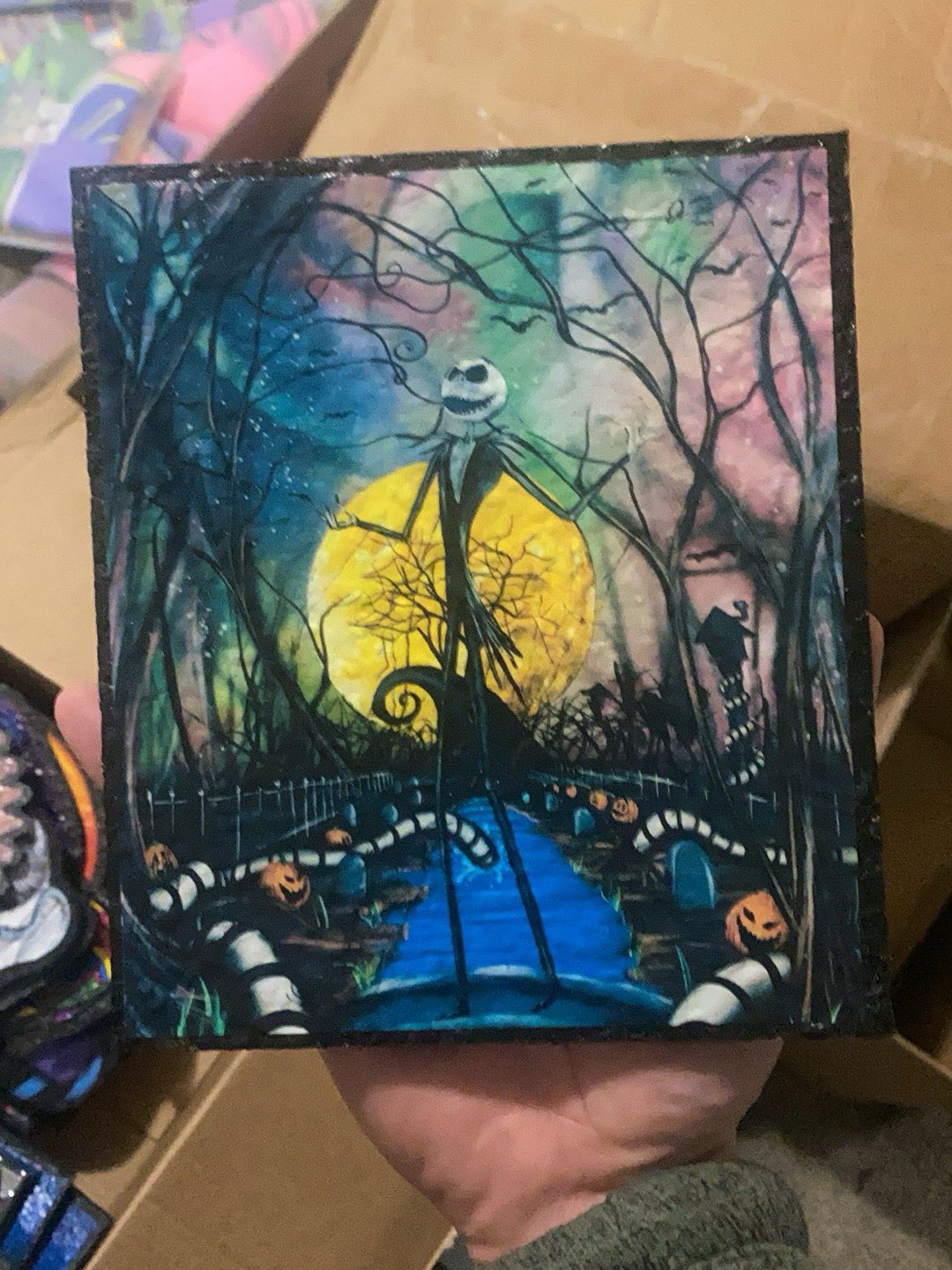 Preview pic of Nightmare before xmas mat
