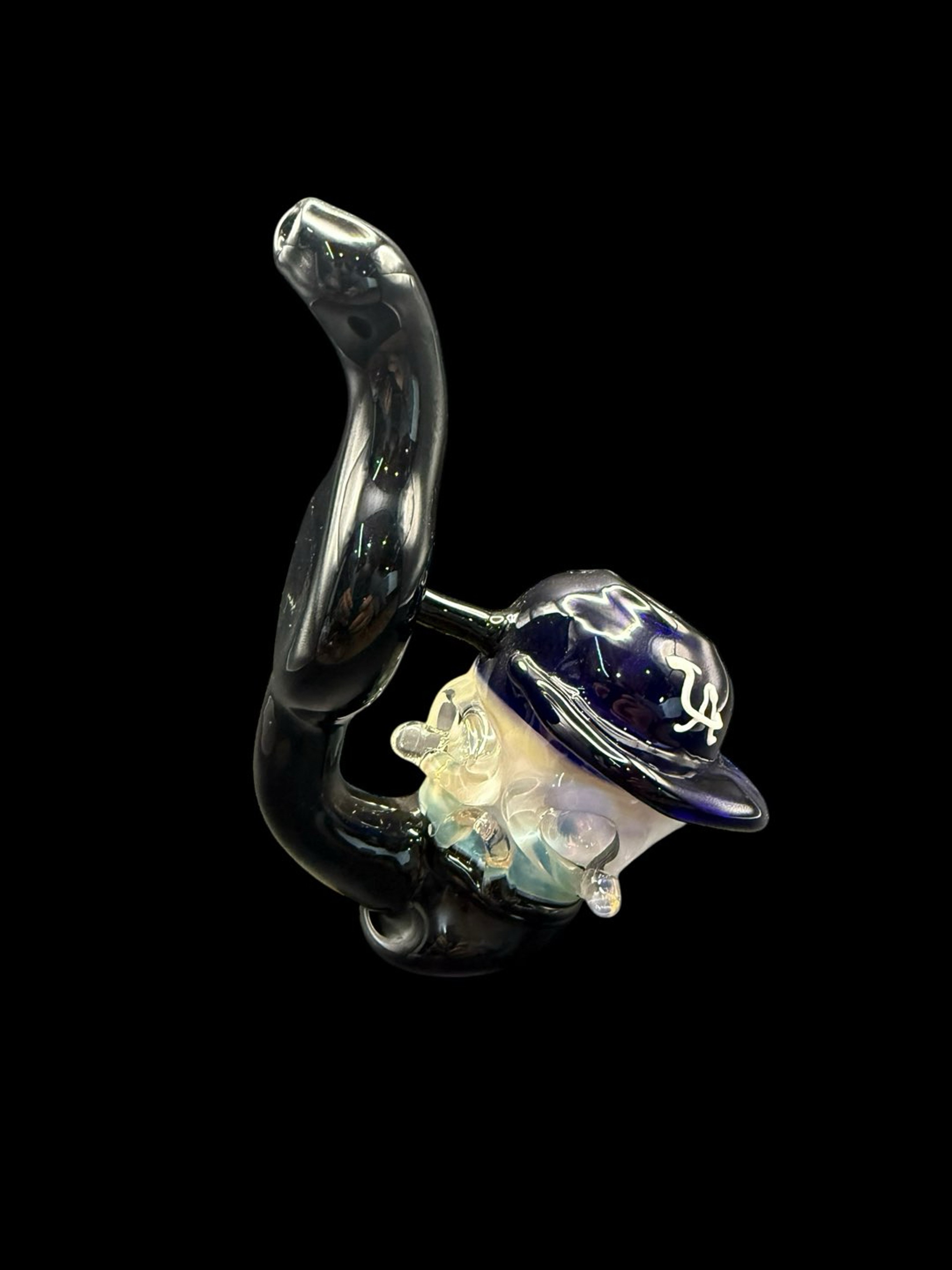 Preview pic of 6” (LA) Los Angeles Skull Sherlock Pipe