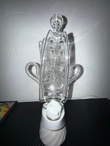 Preview pic of JF Glass Puffco Top 4x2 Recycler