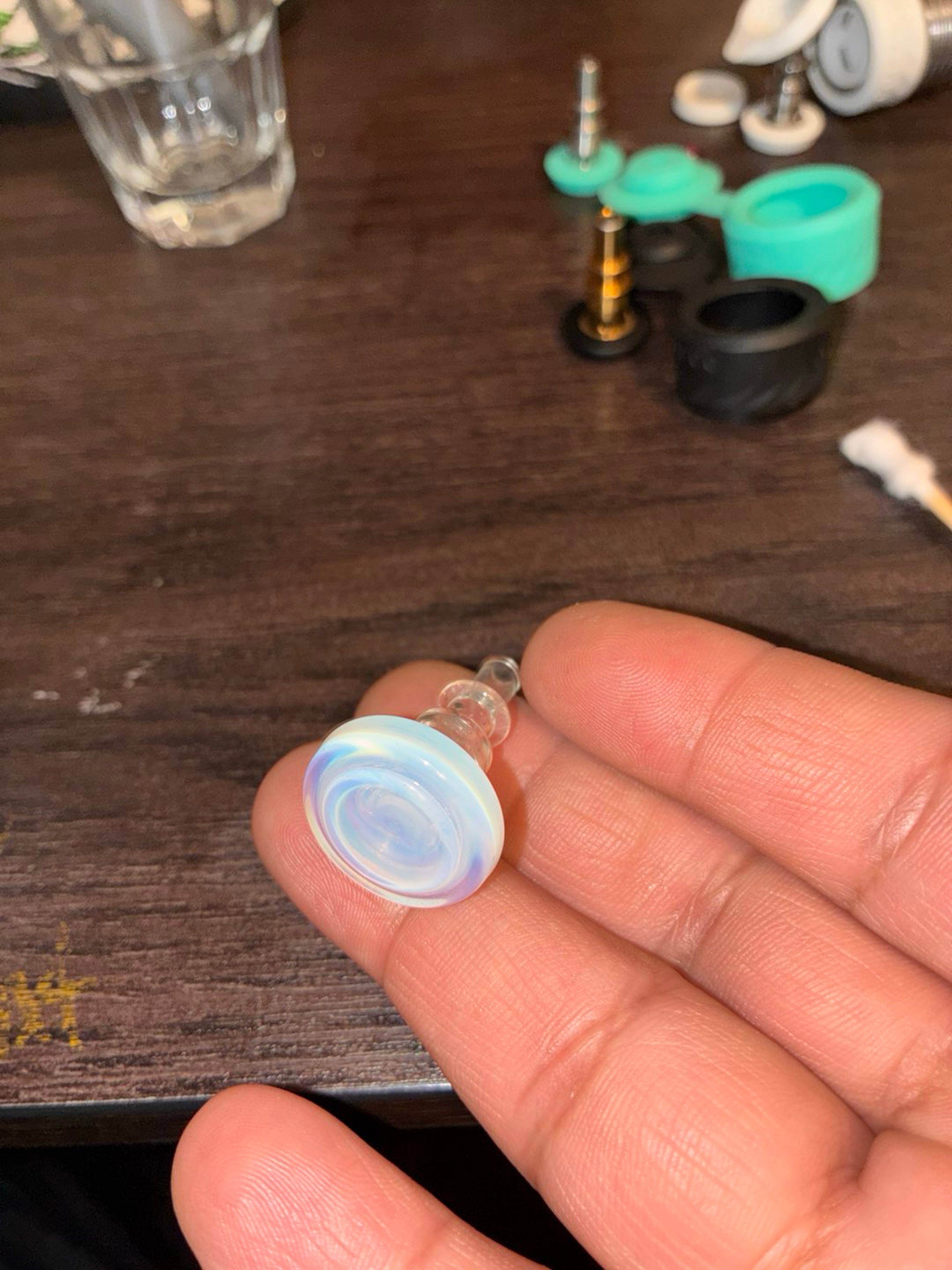 Preview pic of White Ghost Puffco Peak Joystick