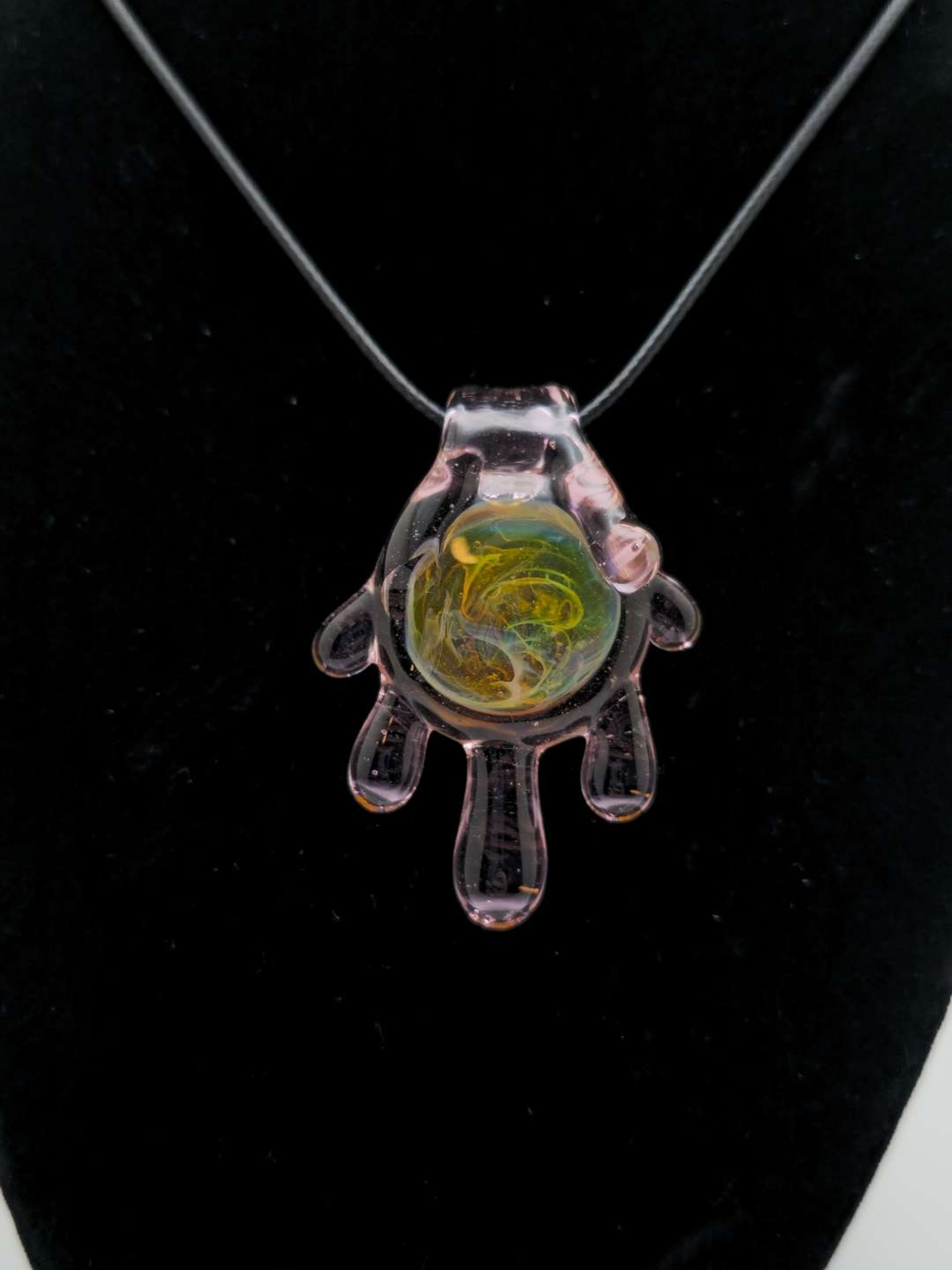 Preview pic of Drippy Pendant (Has chipped spot)
