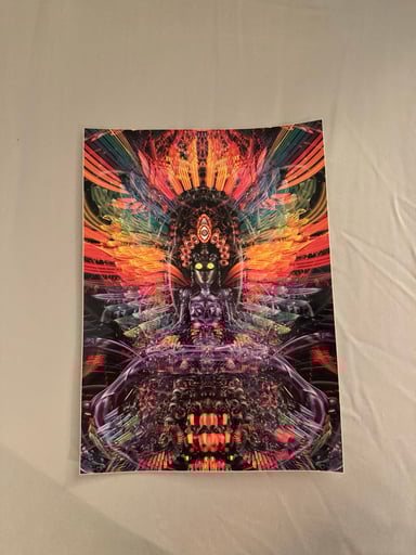 Preview pic of Banjo glass the glass goddess sticker