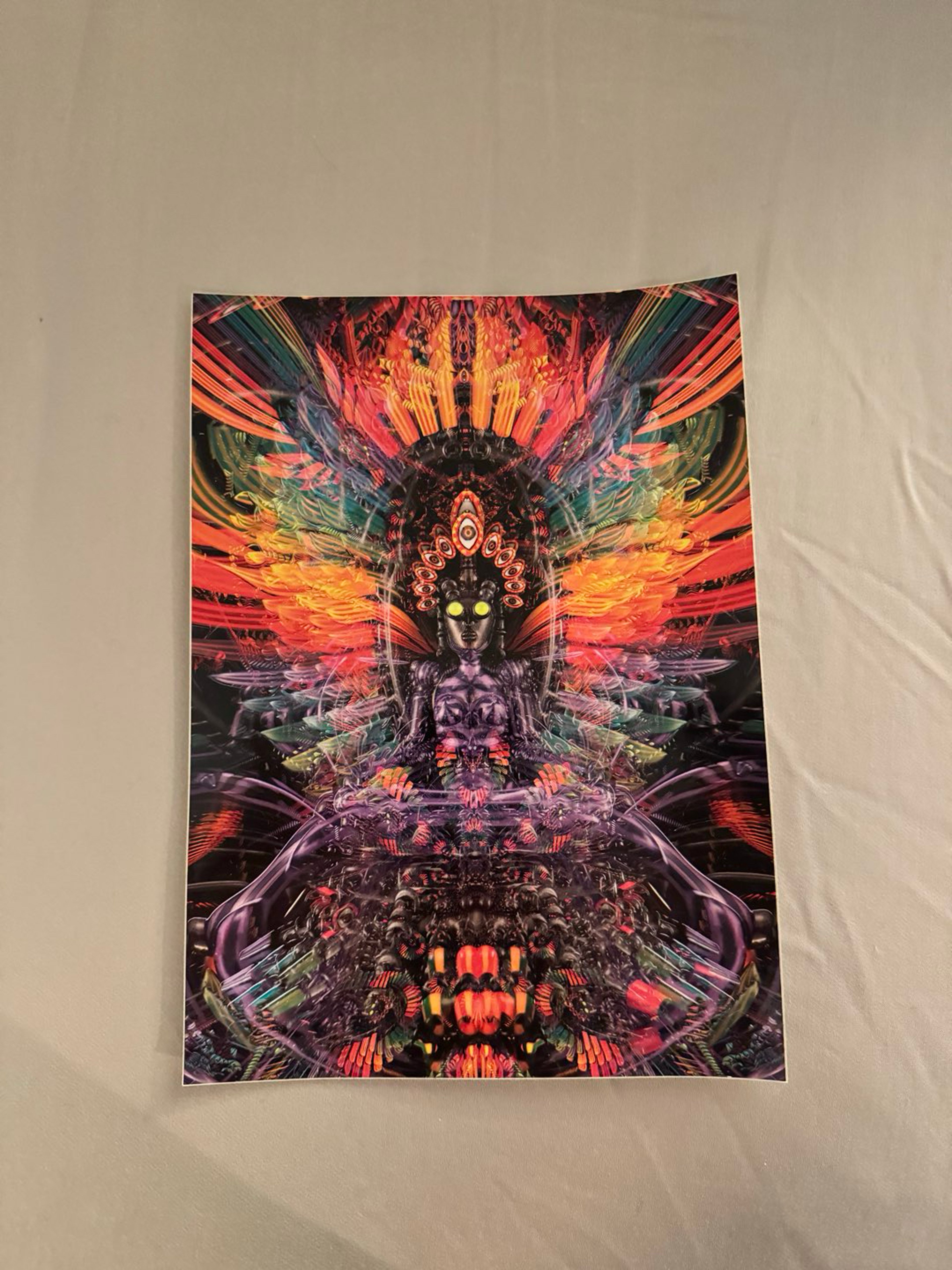 Preview pic of Banjo glass the glass goddess sticker