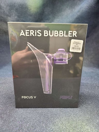 Preview pic of Focus V Aeris Bubbler Kit Purple