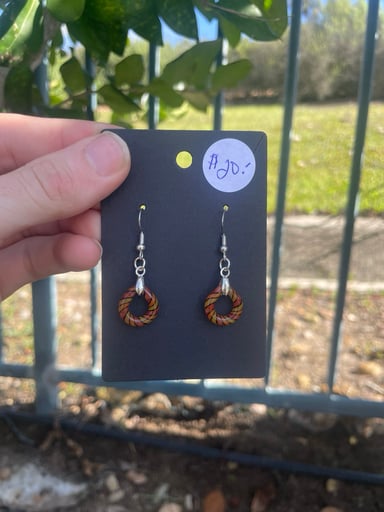 Preview pic of Cane earrings