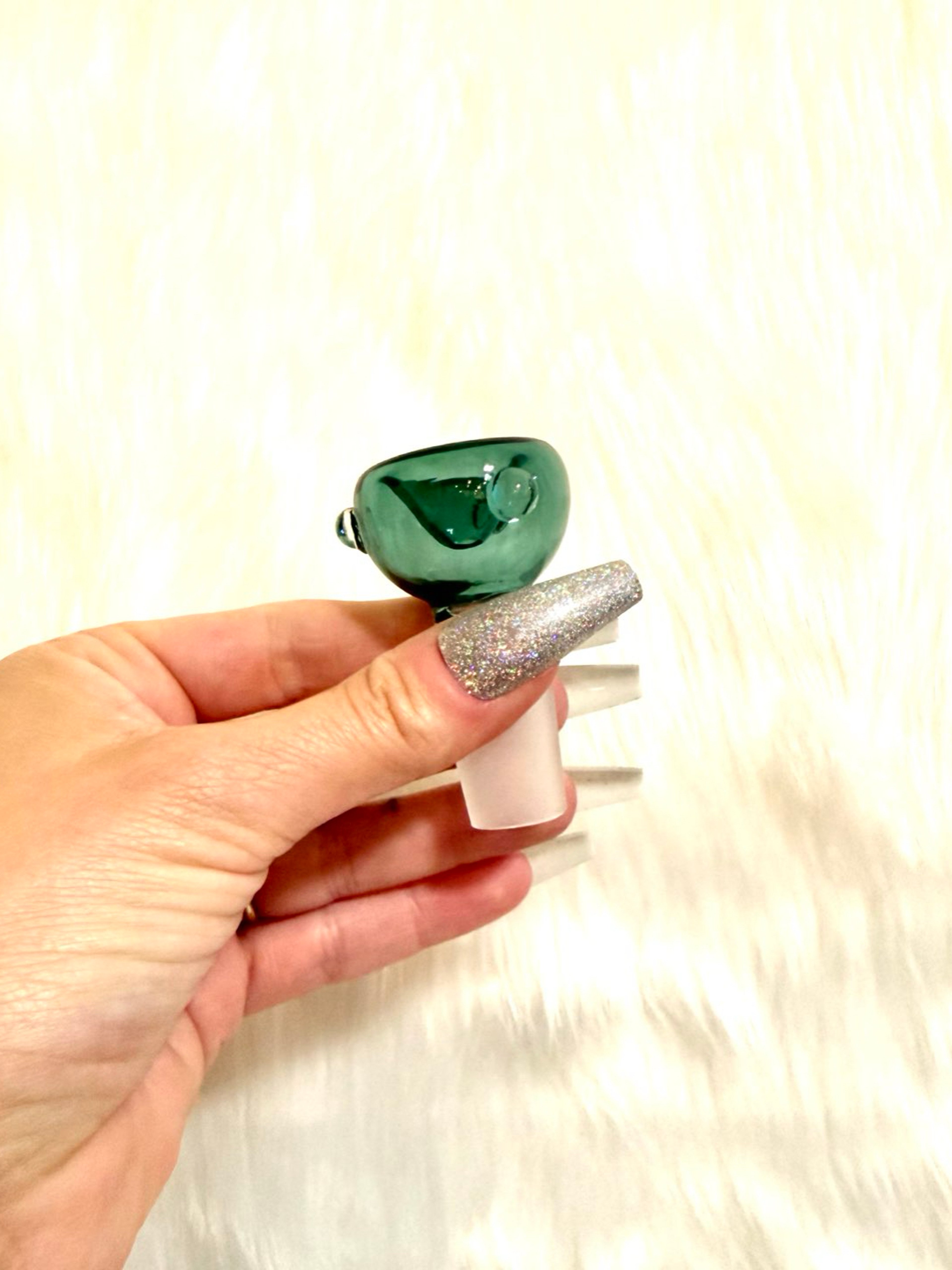 Jade Green 18mm Bubble Bowl image 0