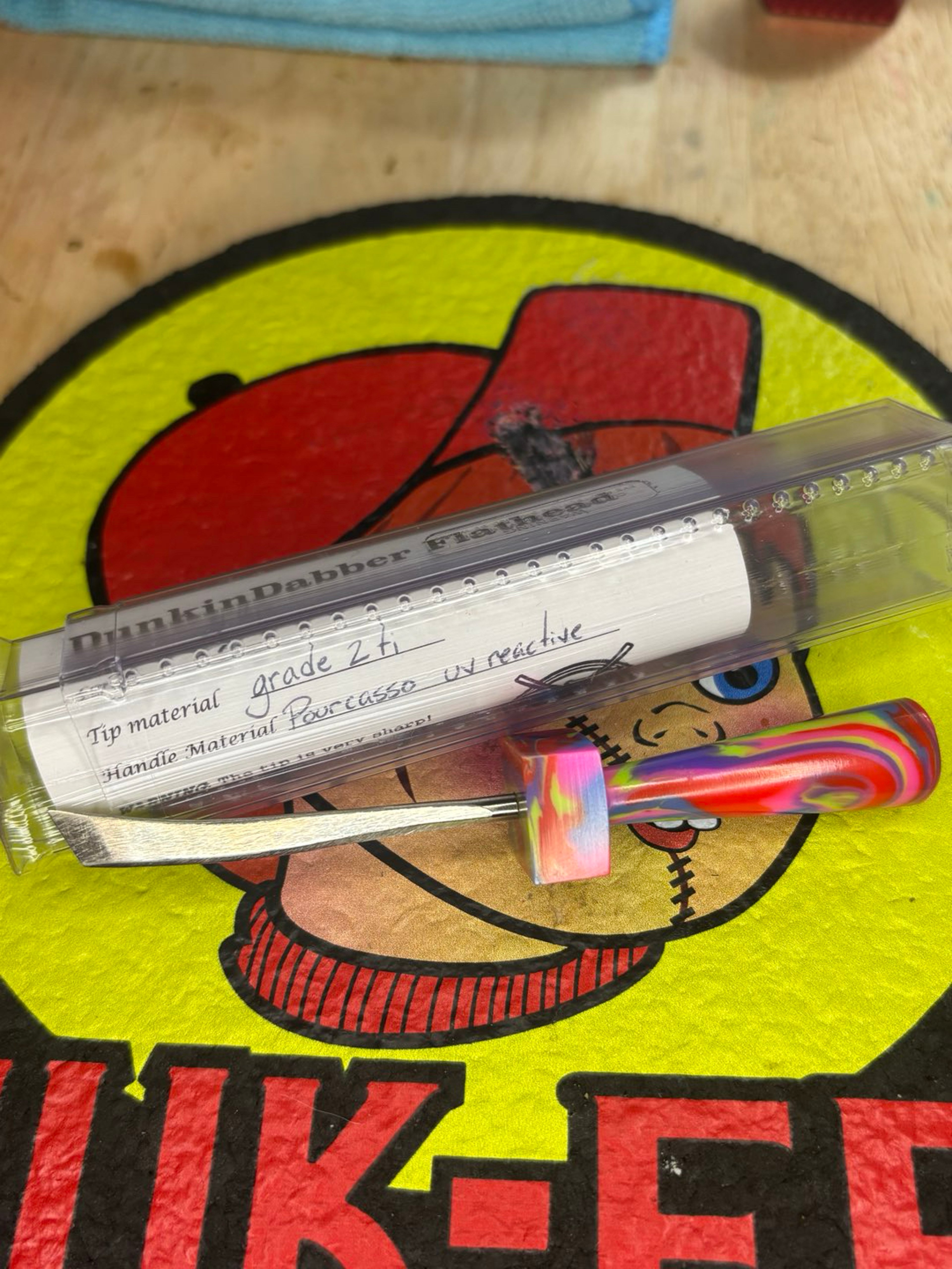 Pourcasso UV reactive katana dab tool image 0