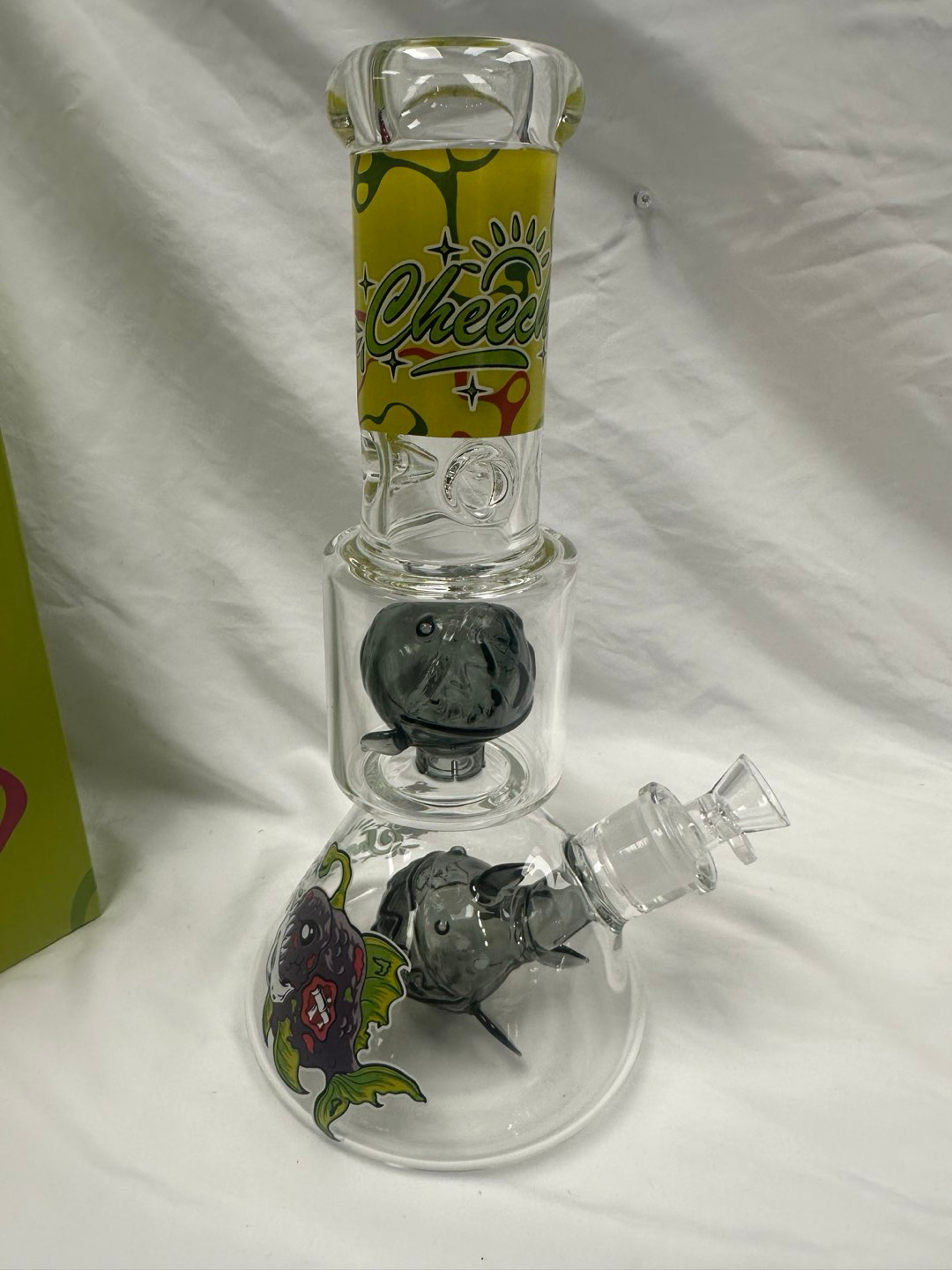 Cheech Angler Fish Waterpipe 12” image 0