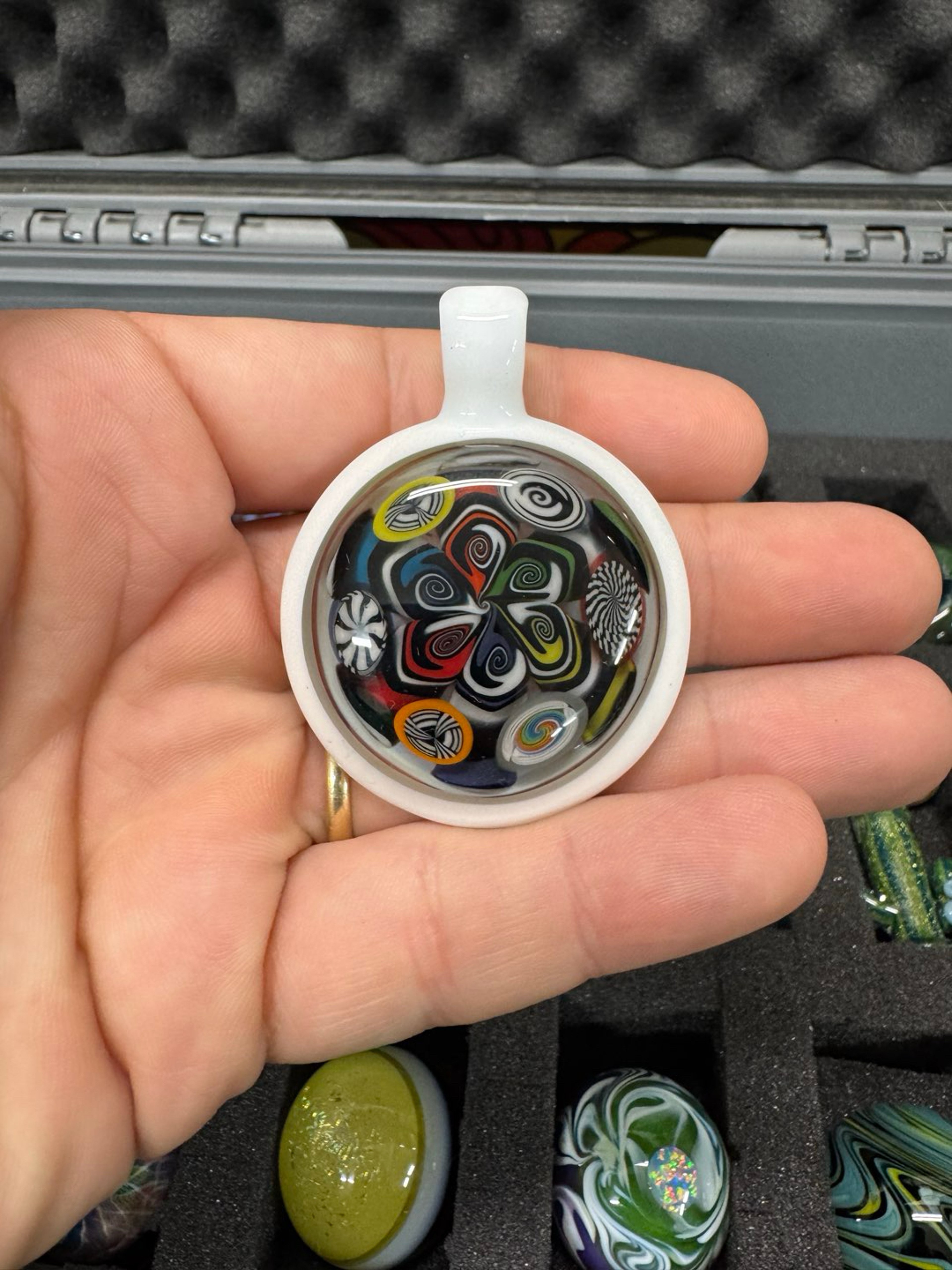 Preview pic of Chunk Glass Pendant