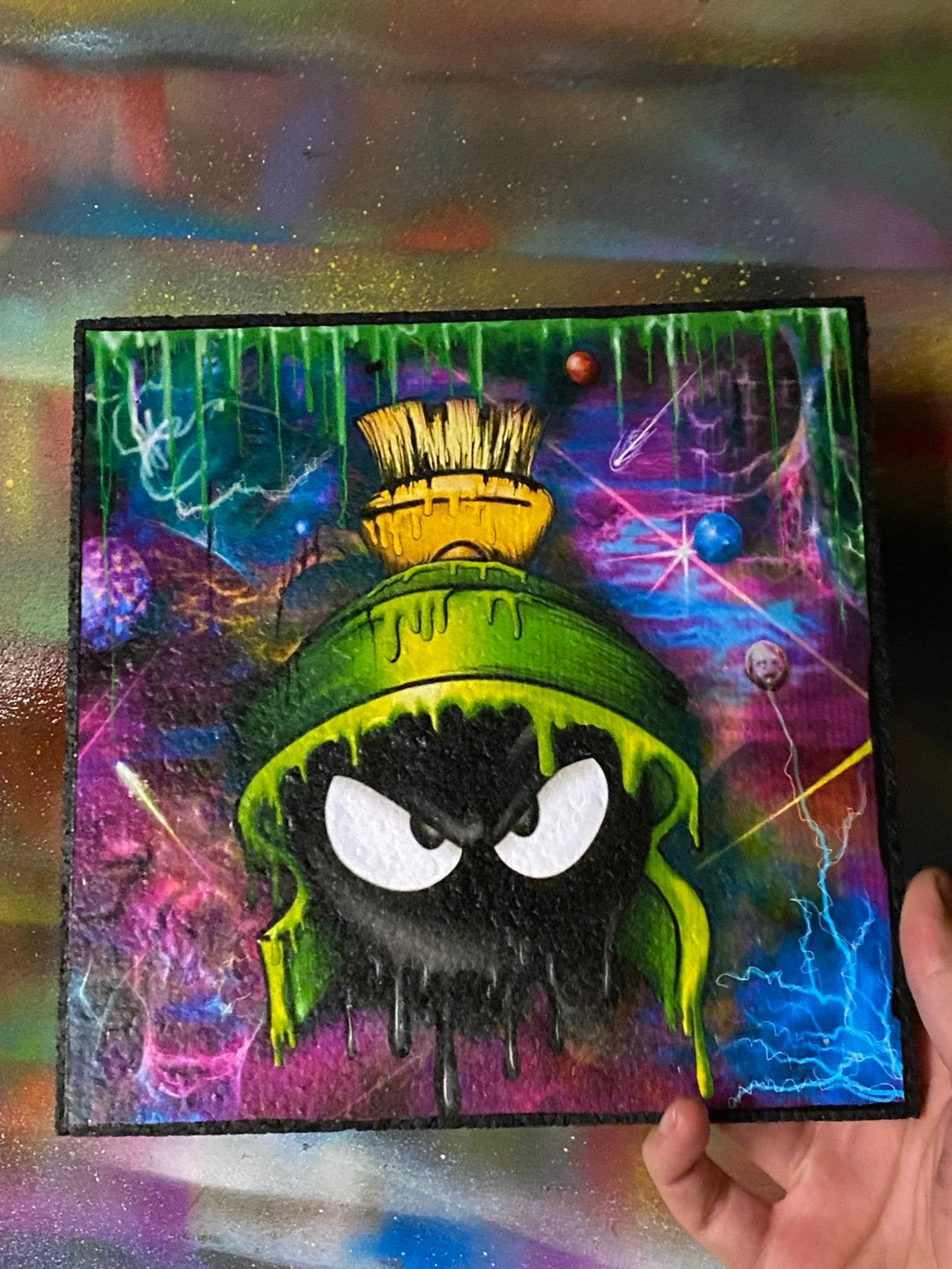 Preview pic of Marvin the martian mat