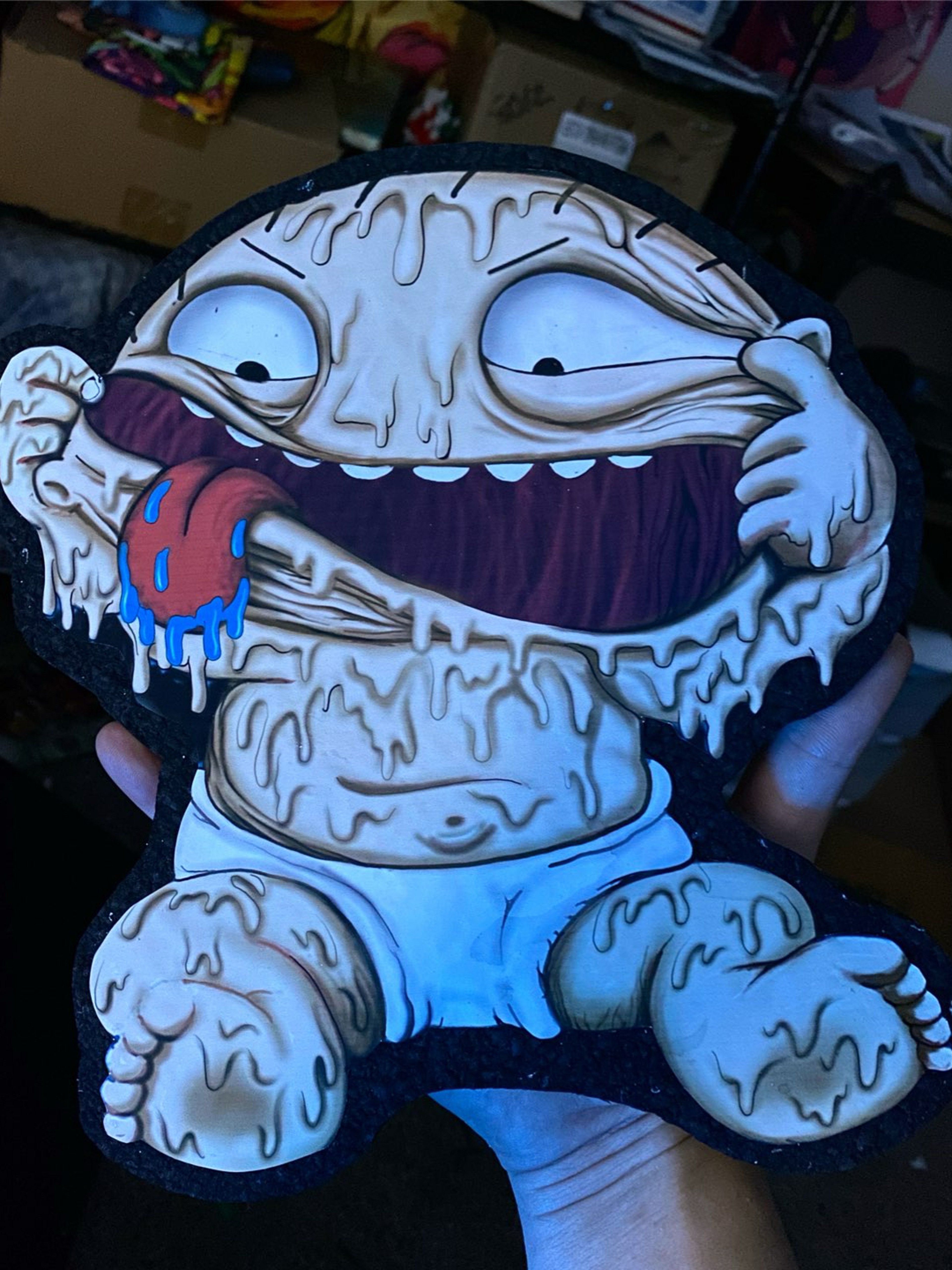 Preview pic of Stewie dabmat