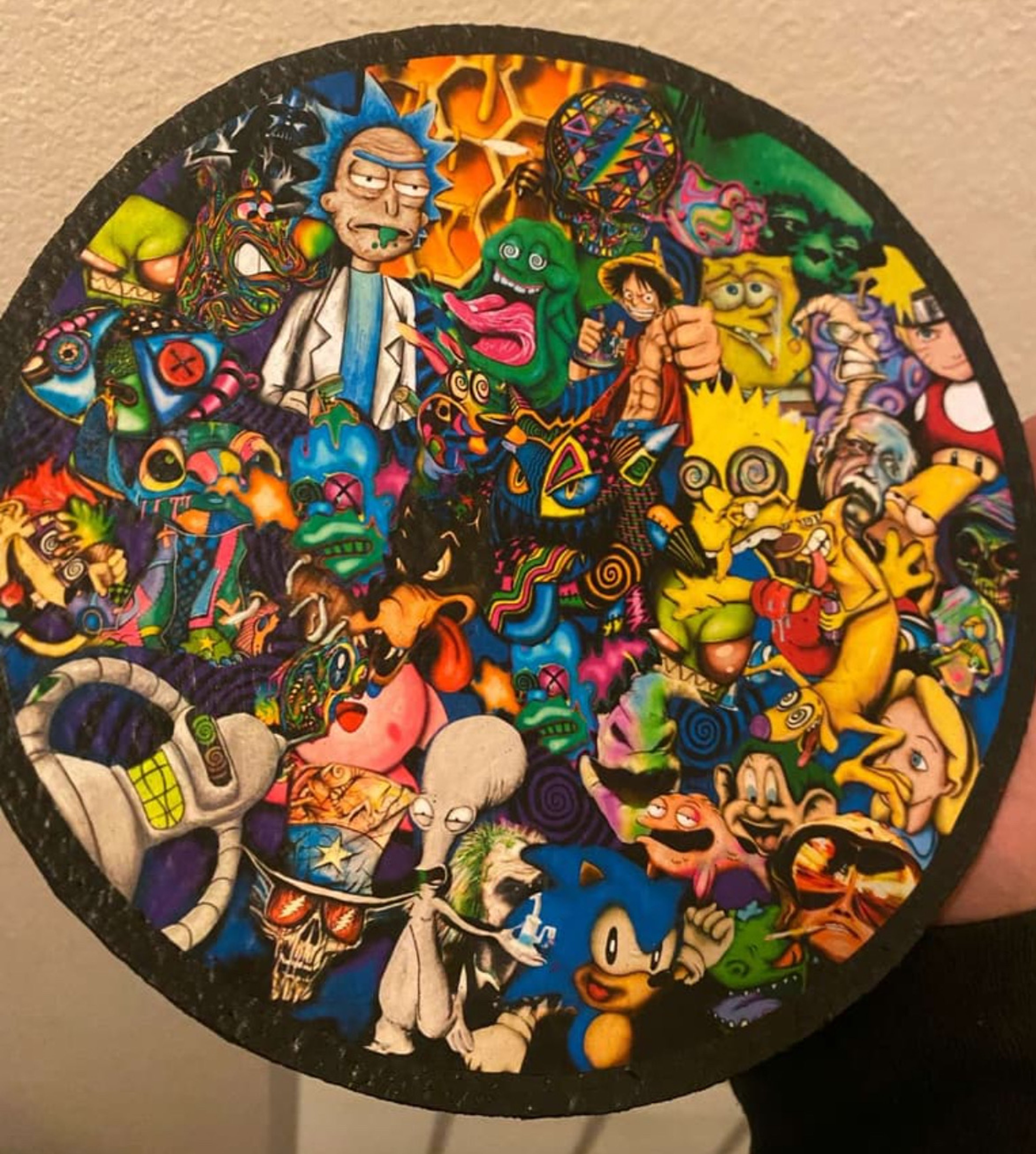 Preview pic of Cartoon collage mat