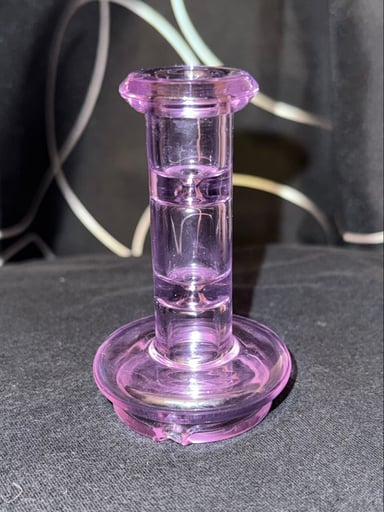 Preview pic of Purple CFL Iridescent Glass: Eco XL Dry Puffco Peak Attachment