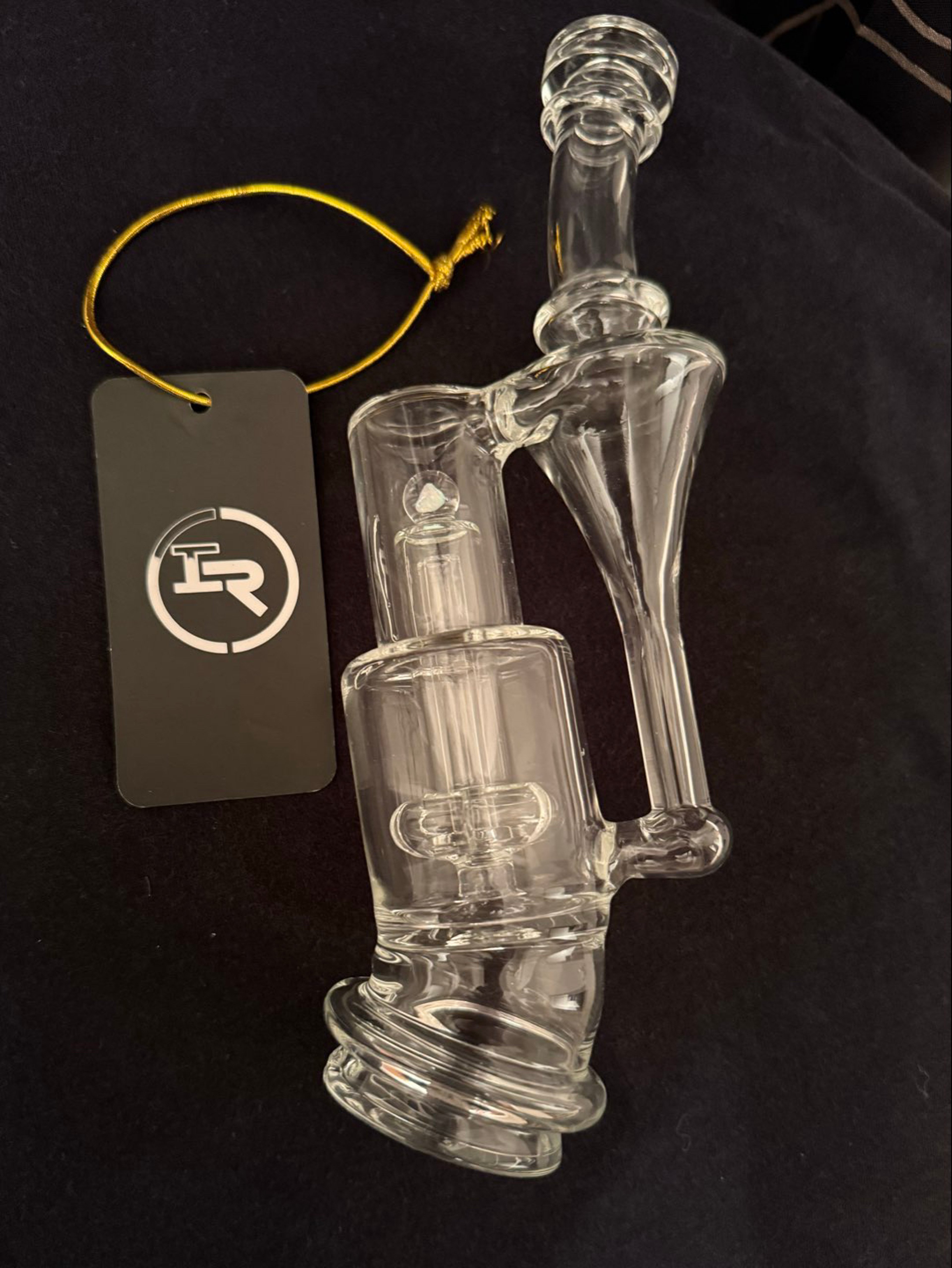 Preview pic of Iridescent Glass: Superior RBR Puffco Peak Attachment