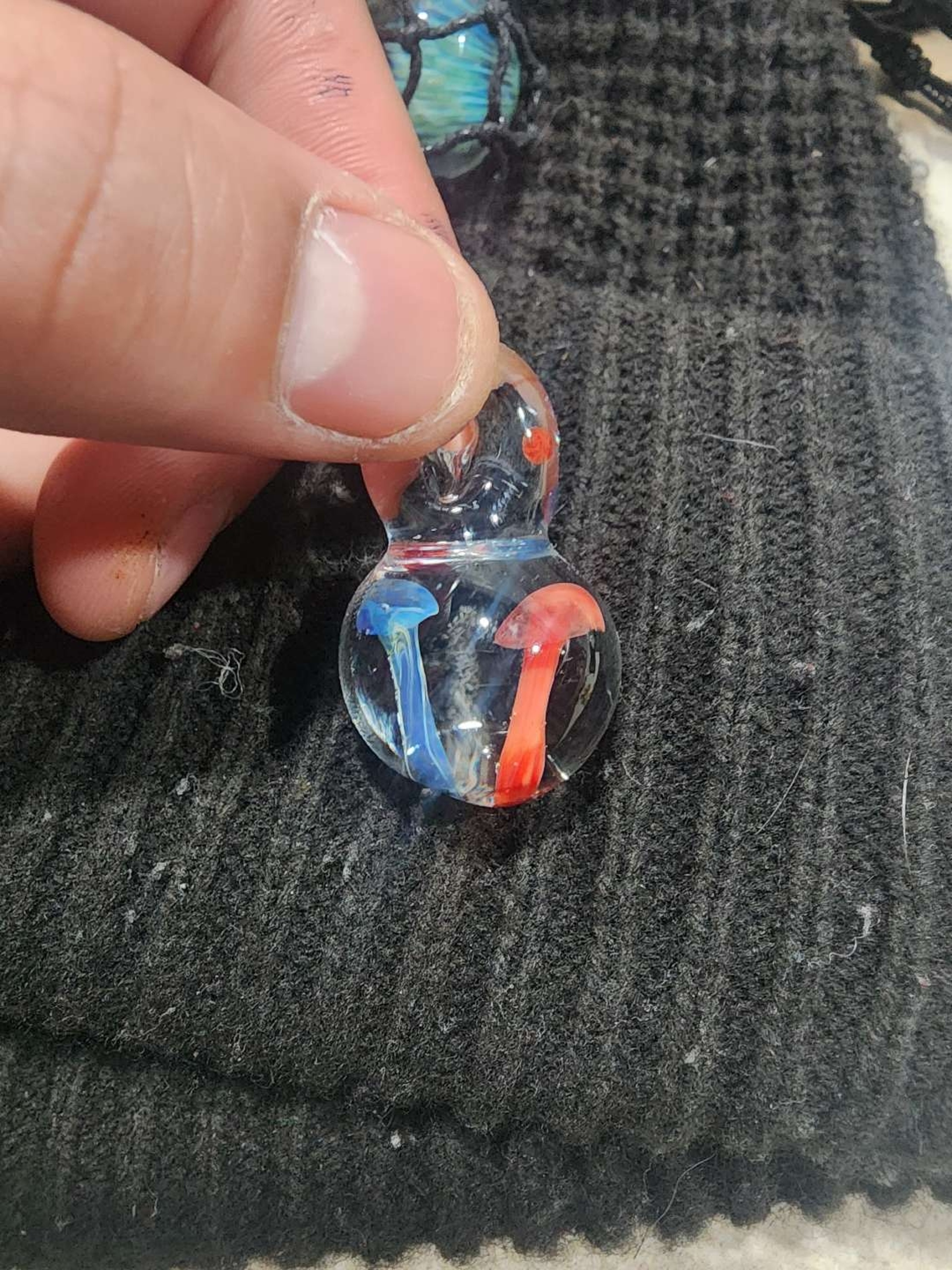 Preview pic of Mushroom push pendys