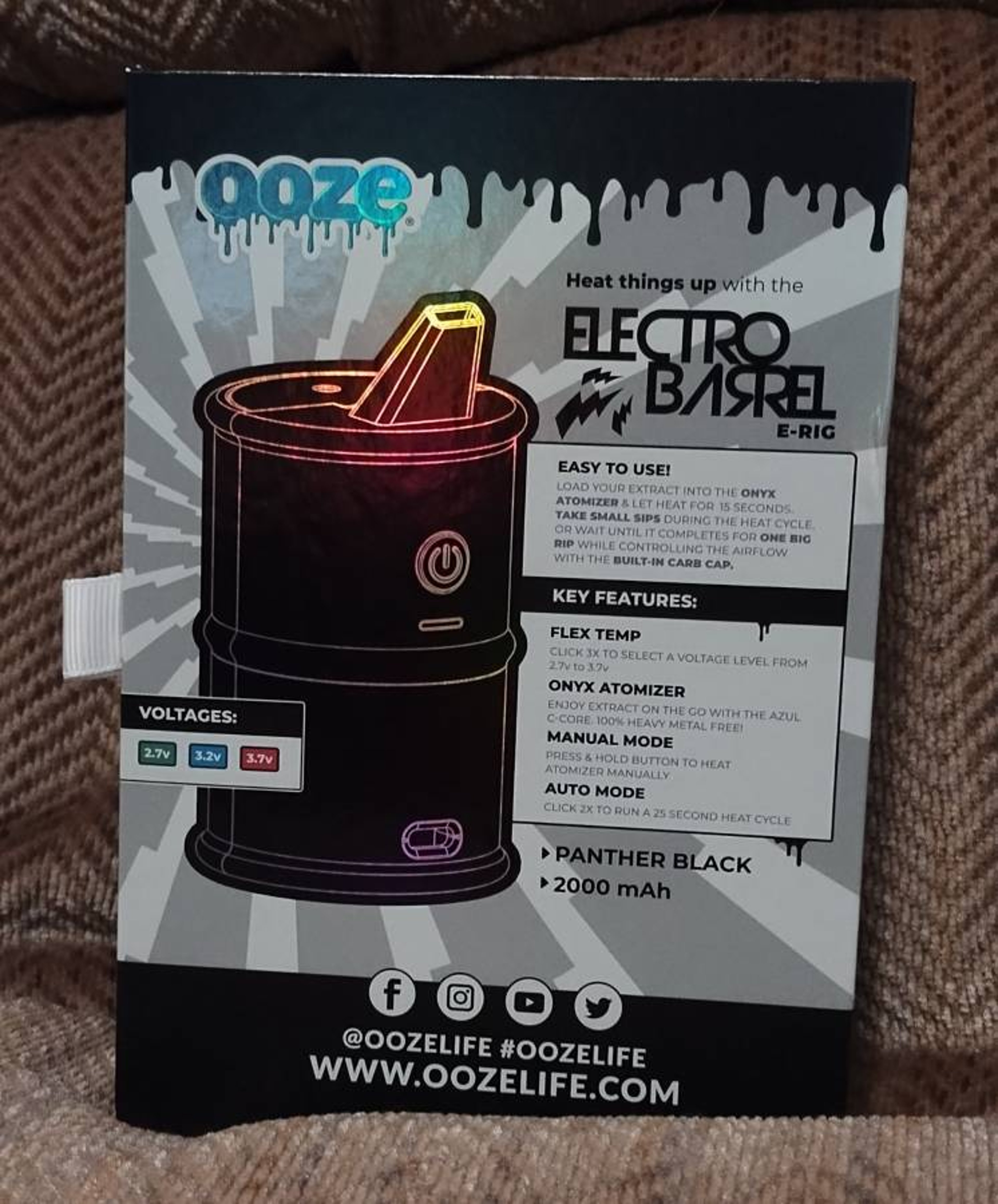 Preview pic of Ooze ElectroBarrel and Beacon